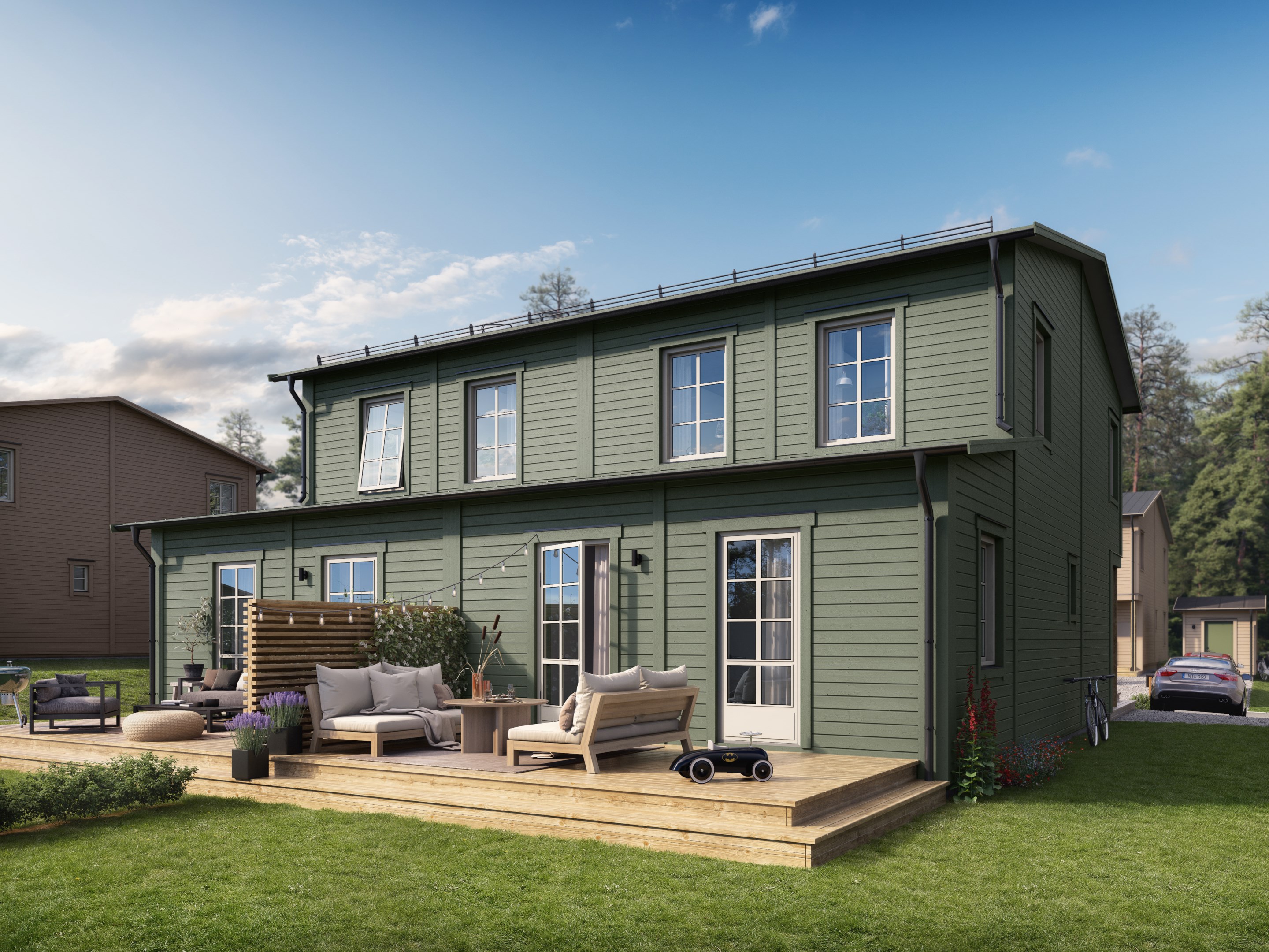 Bostadsbild från Talldungen, Slutsålt i Skölsta, Uppsala