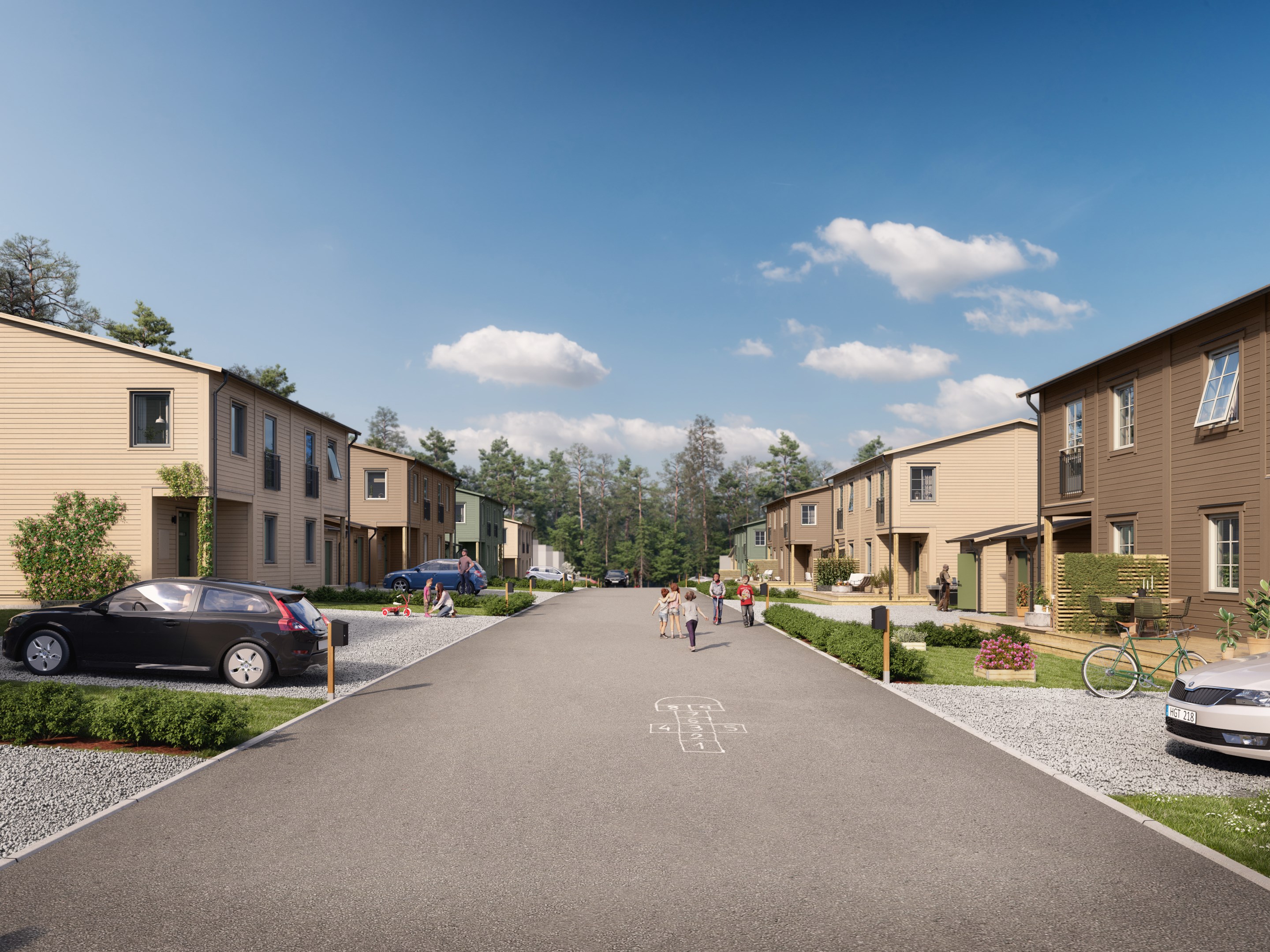 Bostadsbild från Talldungen, Slutsålt i Skölsta, Uppsala