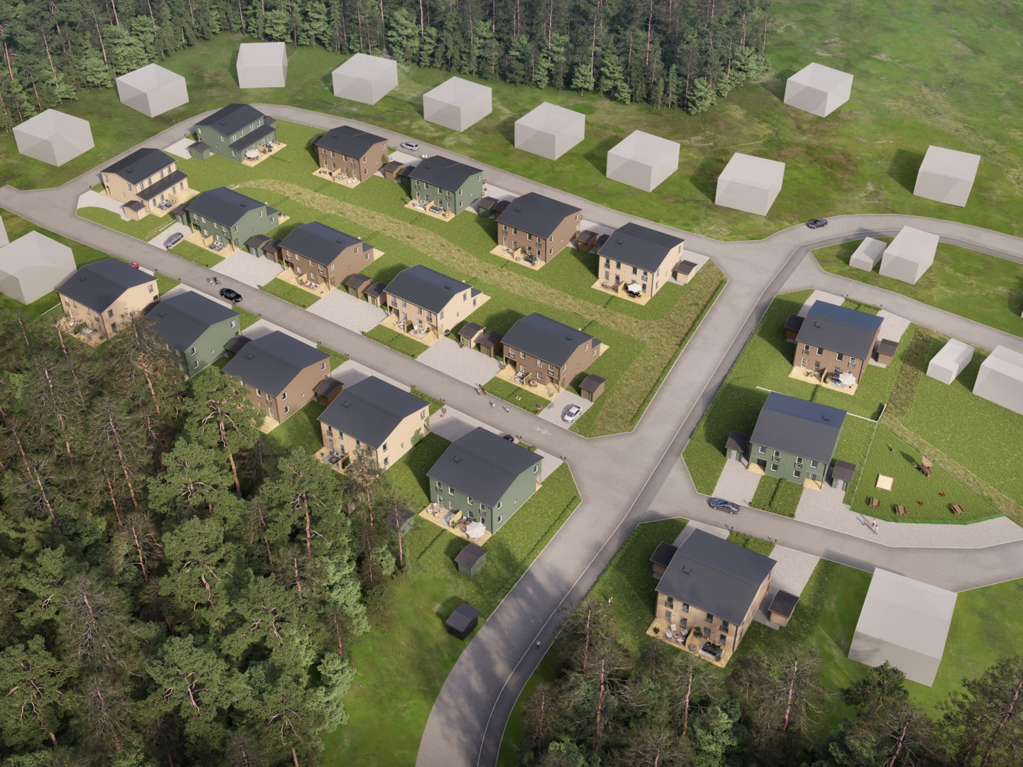 Bostadsbild från Talldungen, Slutsålt i Skölsta, Uppsala