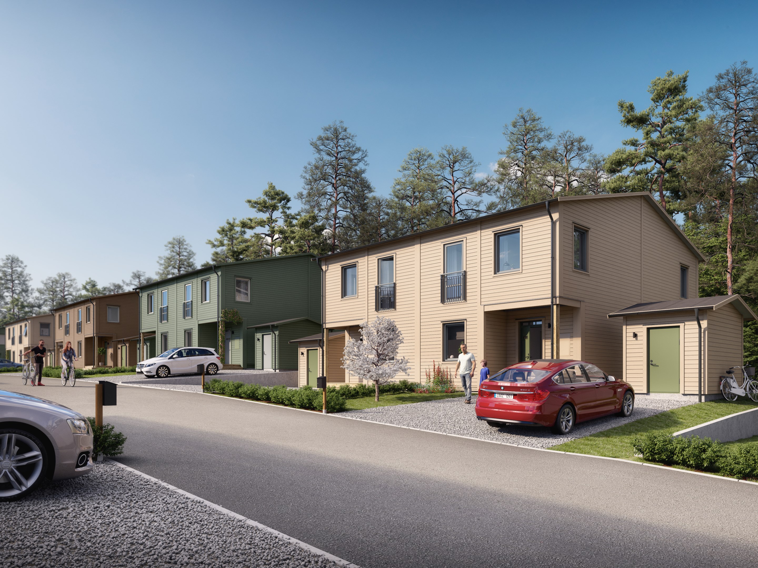 Bostadsbild från Talldungen, Slutsålt i Skölsta, Uppsala