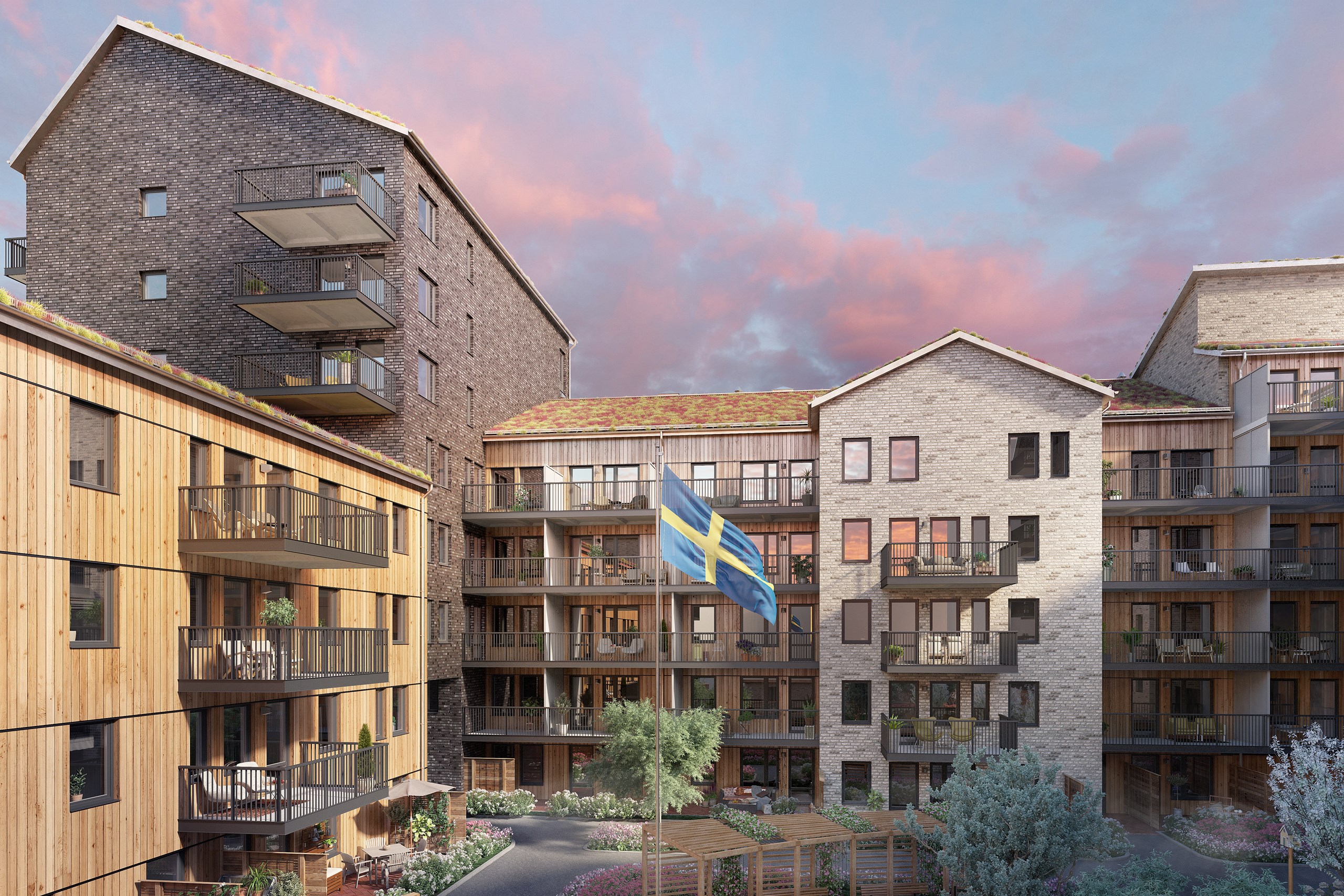 Bostadsbild från Rosalia 2, Slutsålt i Rosendal, Uppsala