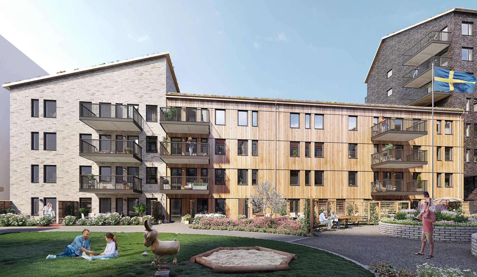 Bostadsbild från Rosalia 2, Slutsålt i Rosendal, Uppsala