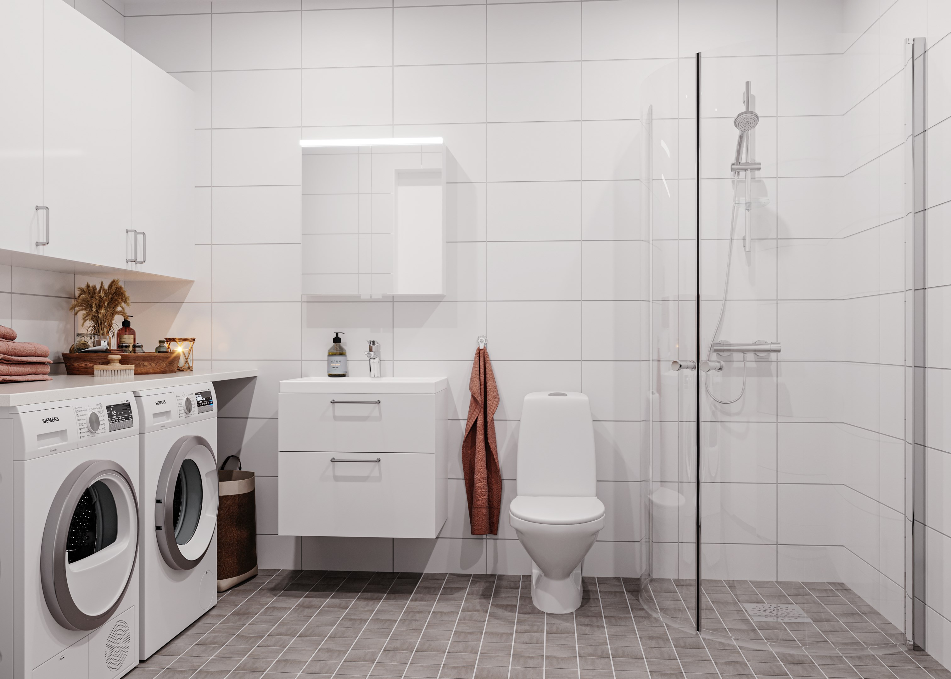 Bostadsbild från Rosendals Trädgård, Pågående i Rosendal, Uppsala