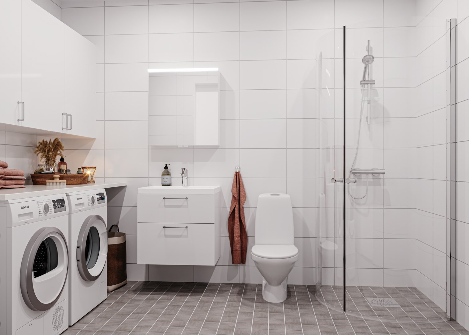 Bostadsbild från Rosendals Trädgård, Pågående i Rosendal, Uppsala