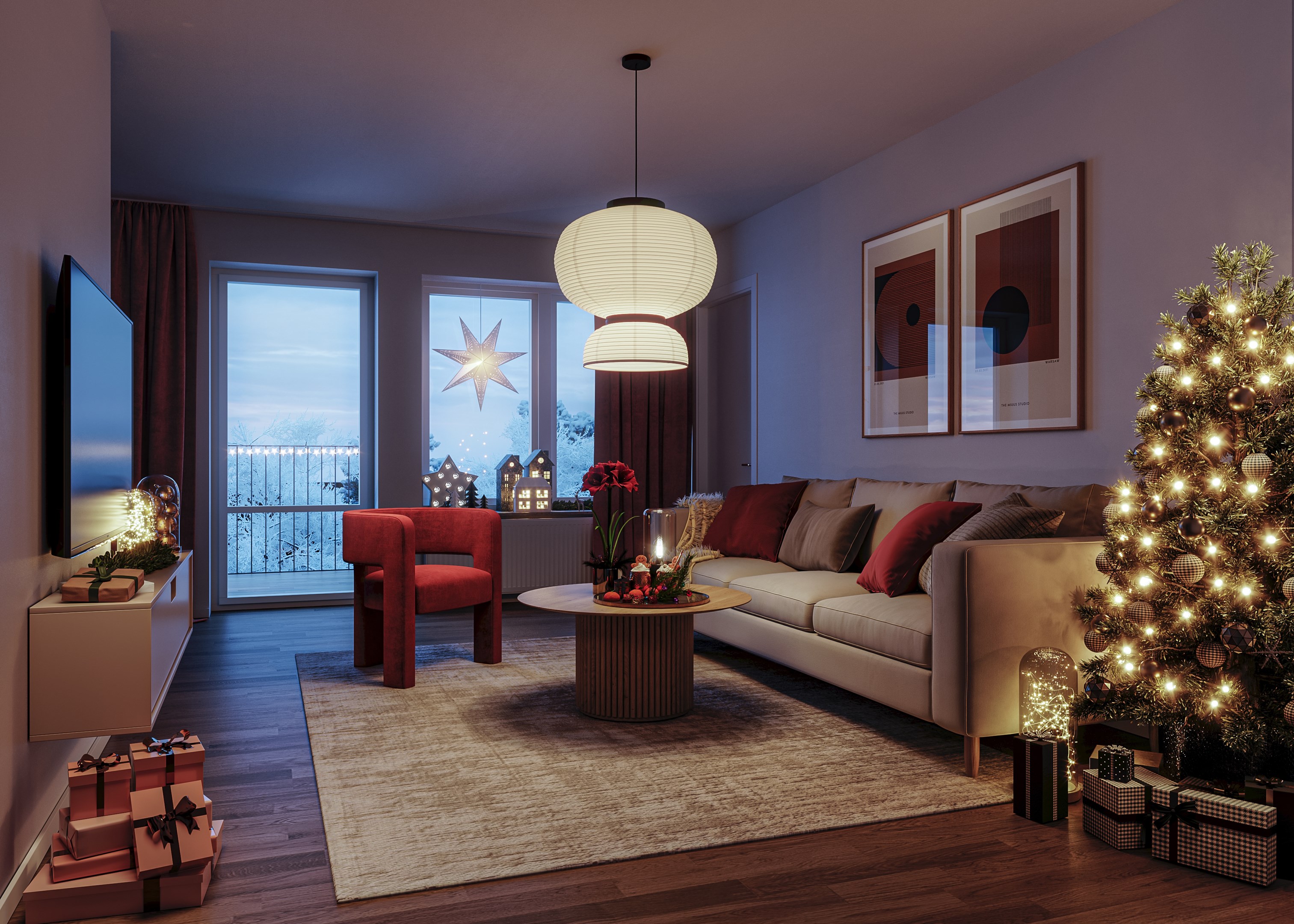 Bostadsbild från Rosendals Trädgård, Pågående i Rosendal, Uppsala