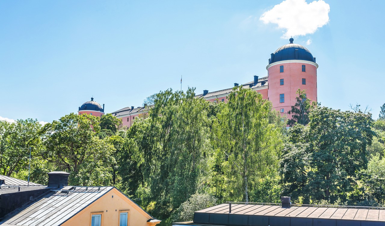 Bostadsbild från Slottsgränd, Slutsålt i Centrum, Uppsala