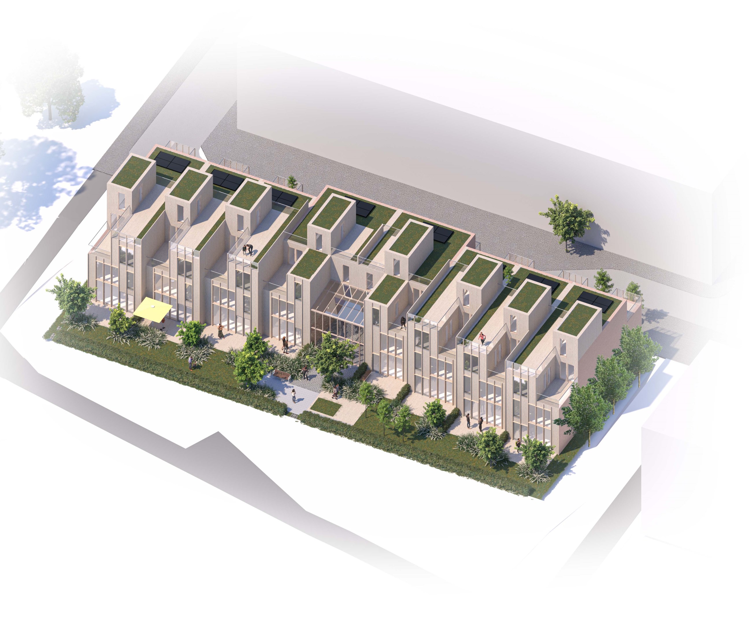 Bostadsbild från Townhouse Rosendal, Pågående i Rosendal, Uppsala