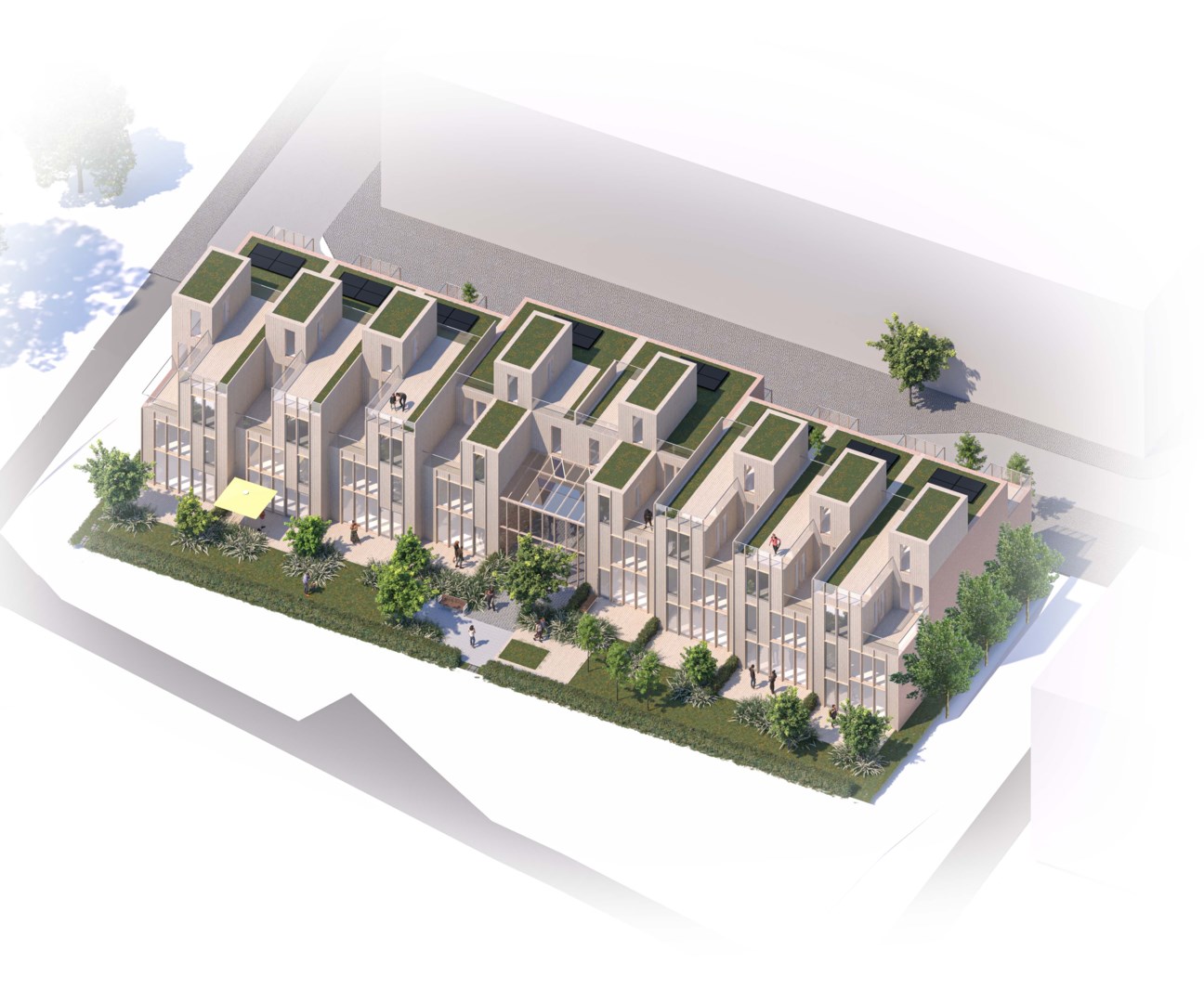 Bostadsbild från Townhouse Rosendal, Pågående i Rosendal, Uppsala