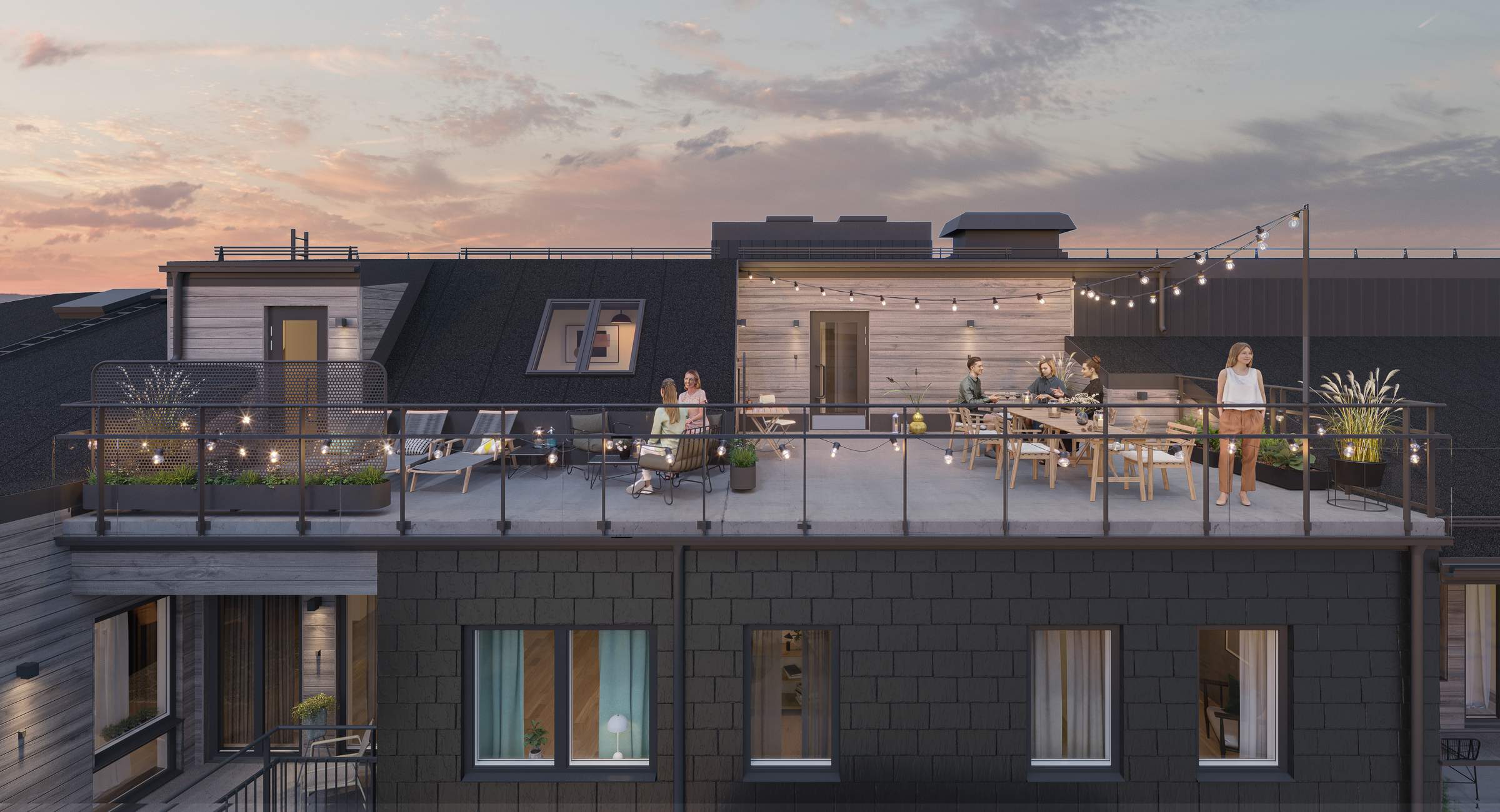 Bostadsbild från Kapellgärdet Arena V, Slutsålt i Kapellgärdet, Uppsala