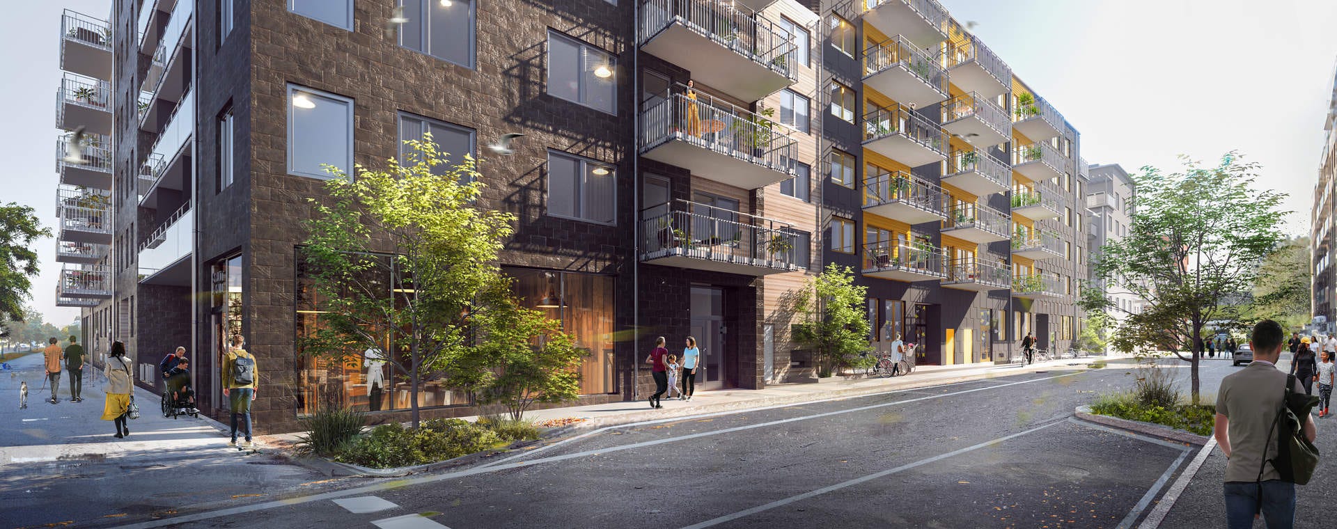 Bostadsbild från Kapellgärdet Arena V, Slutsålt i Kapellgärdet, Uppsala