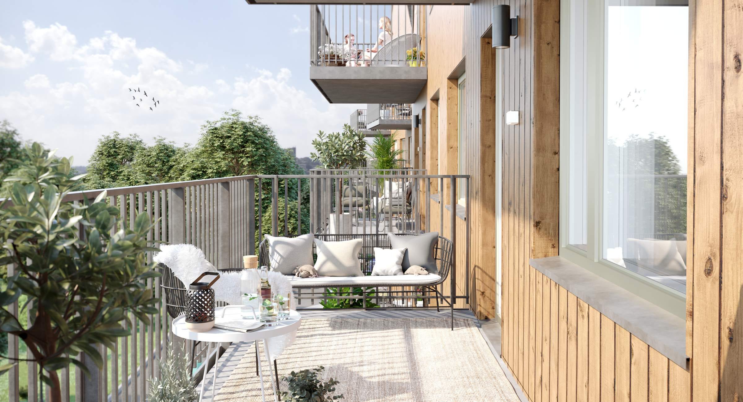 Bostadsbild från Nästet II, Slutsålt i Ultuna, Uppsala