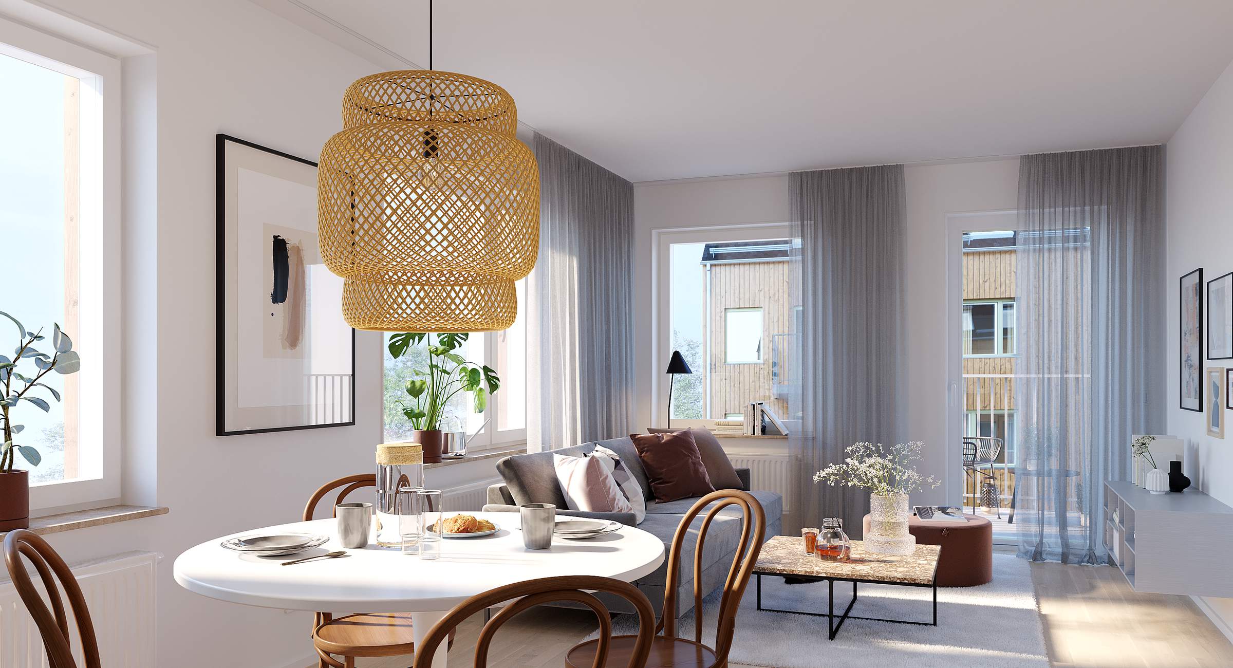 Bostadsbild från Nästet II, Slutsålt i Ultuna, Uppsala