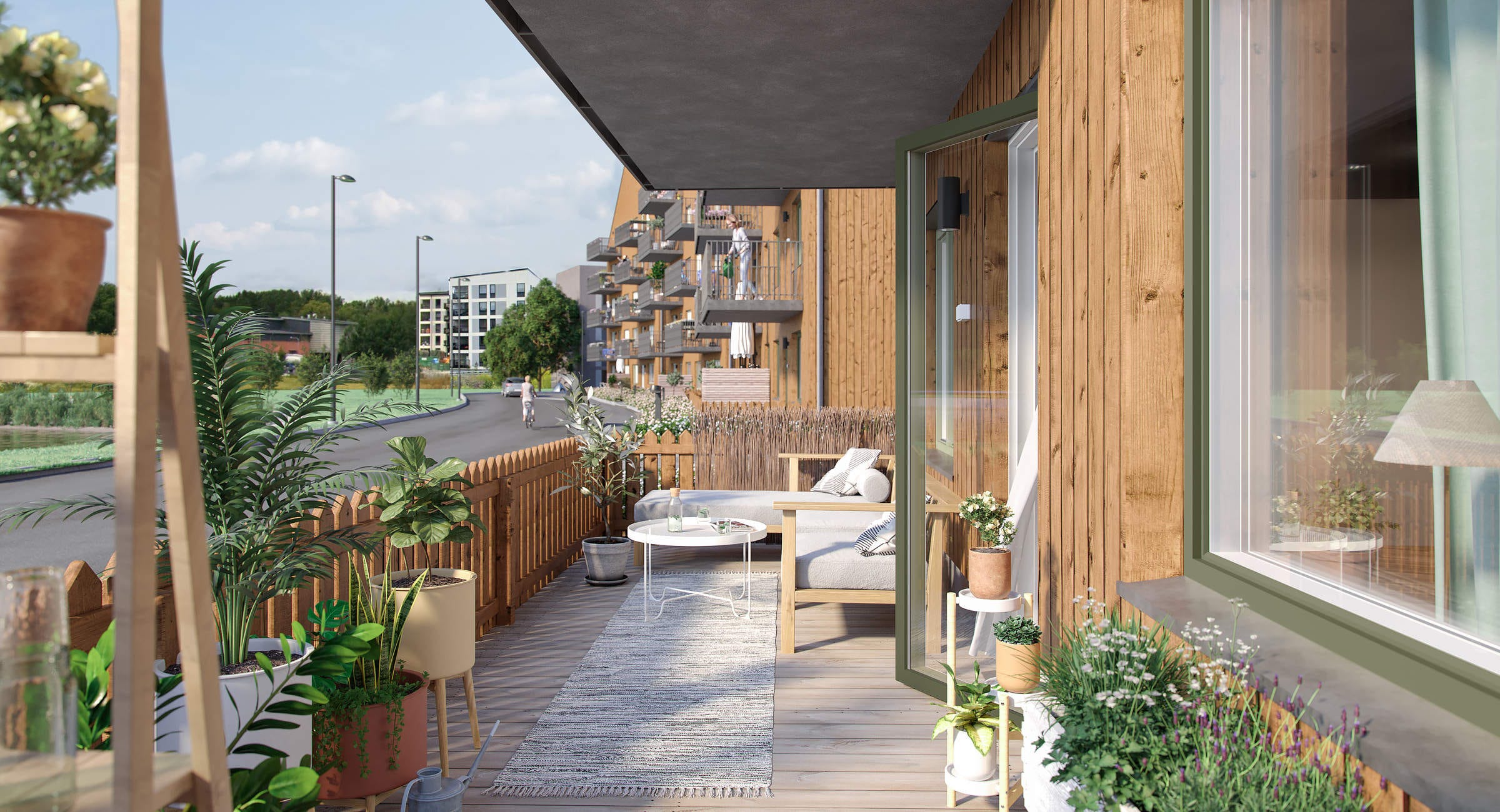 Bostadsbild från Nästet II, Slutsålt i Ultuna, Uppsala