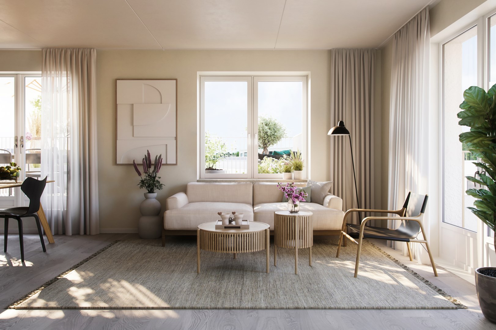 Bostadsbild från Barkarby Pluss 1, Pågående i Barkabystaden, Järfälla