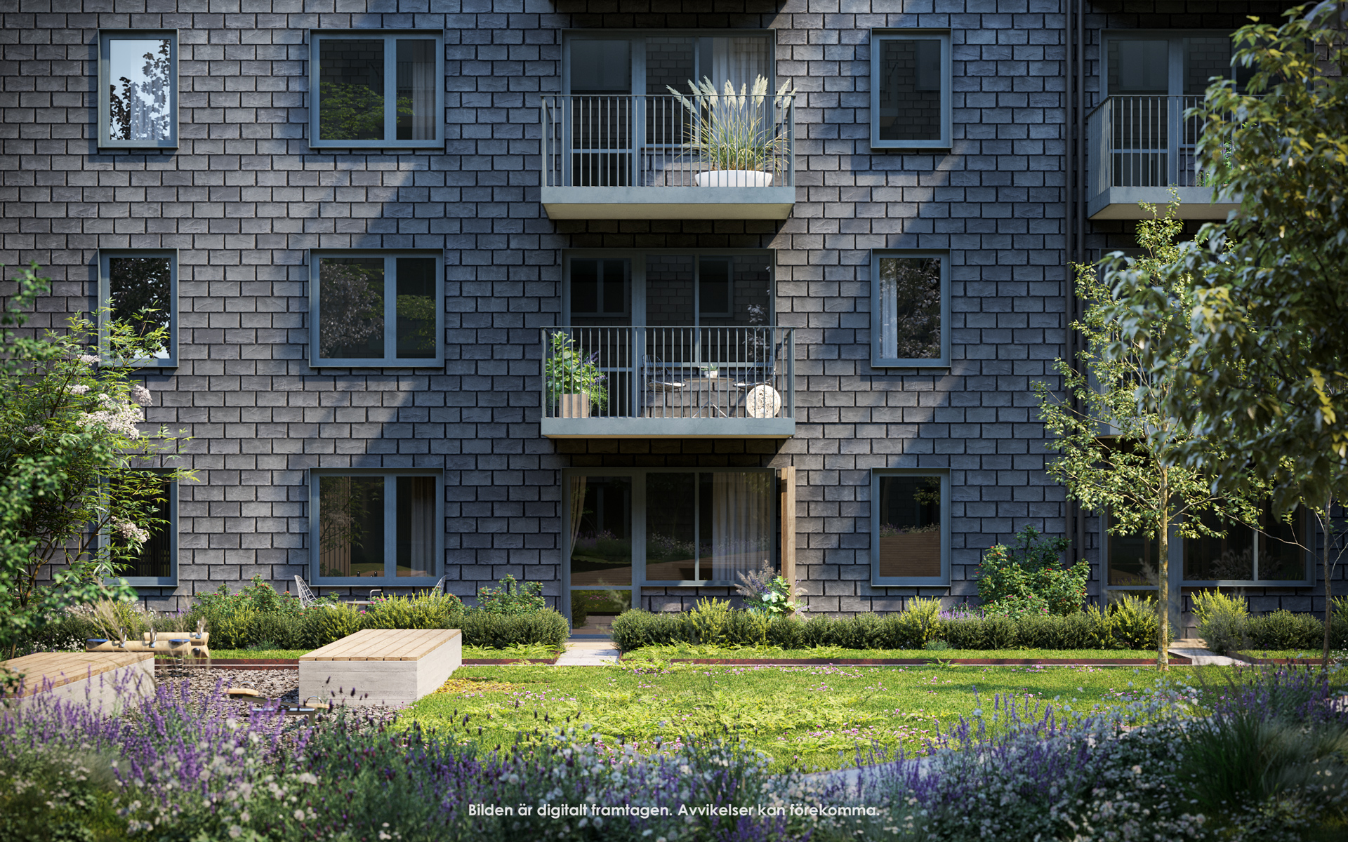 Bostadsbild från Stratos 1, Slutsålt i Täby Park, Täby