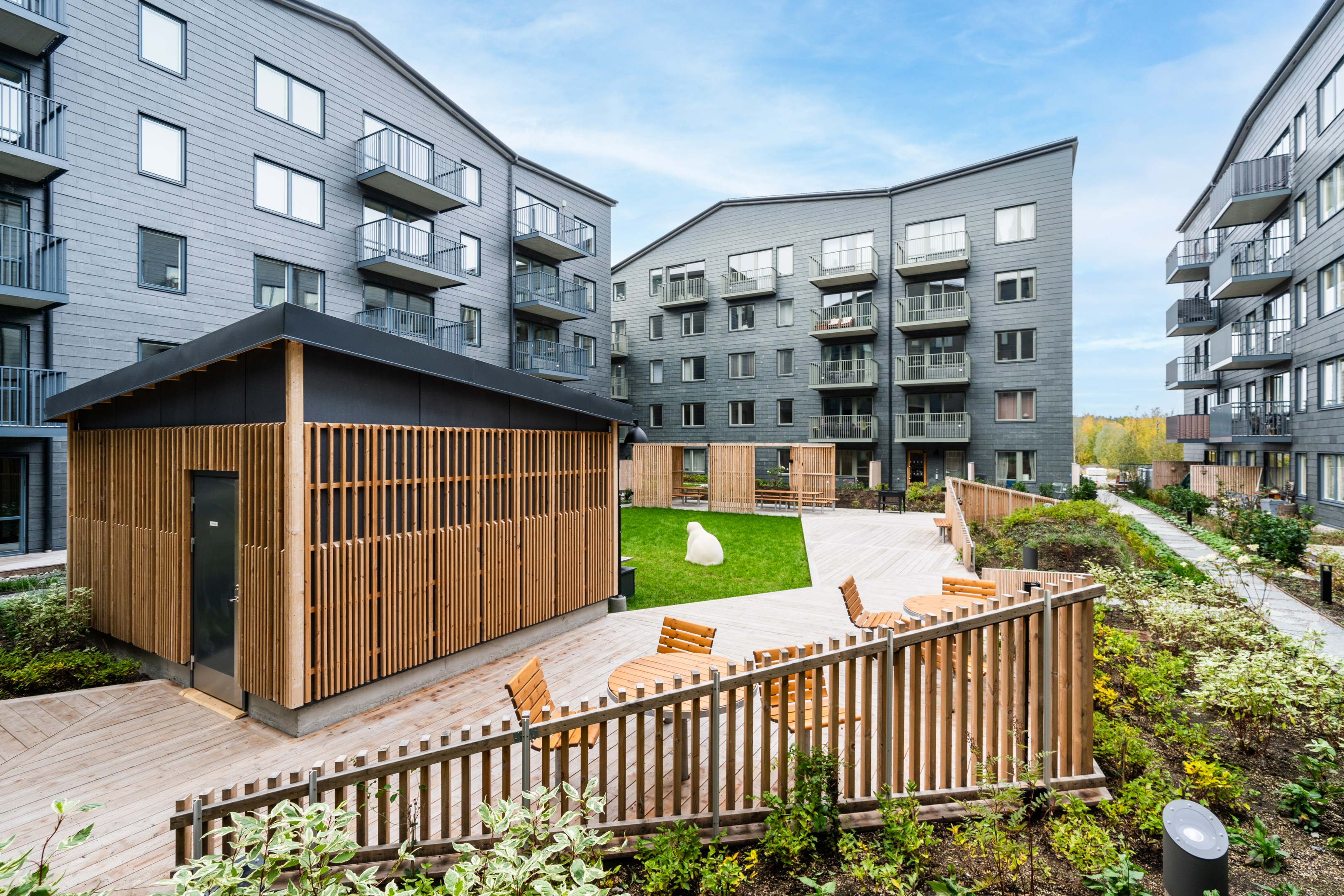 Bostadsbild från Stratos 1, Slutsålt i Täby Park, Täby