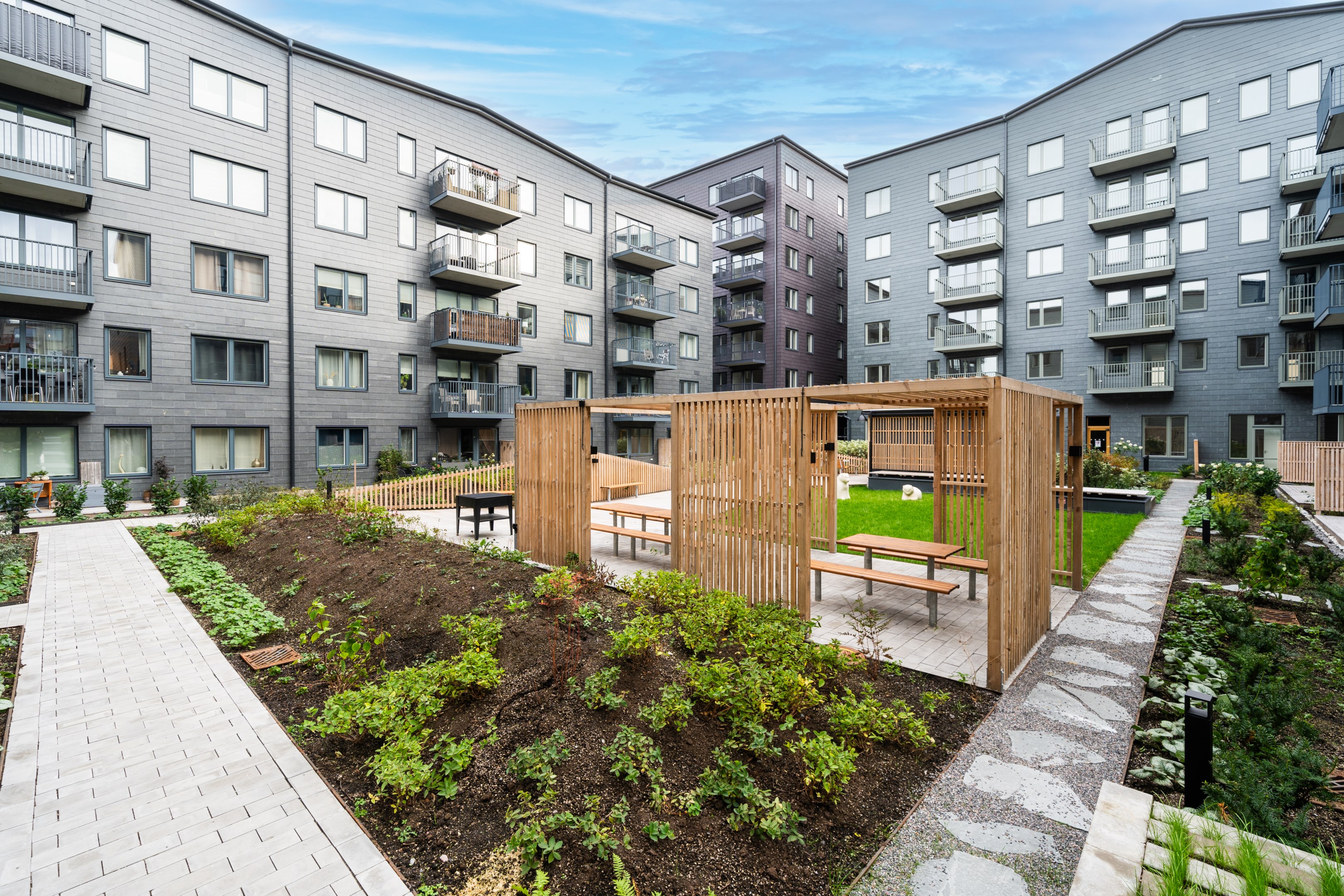 Bostadsbild från Stratos 1, Slutsålt i Täby Park, Täby