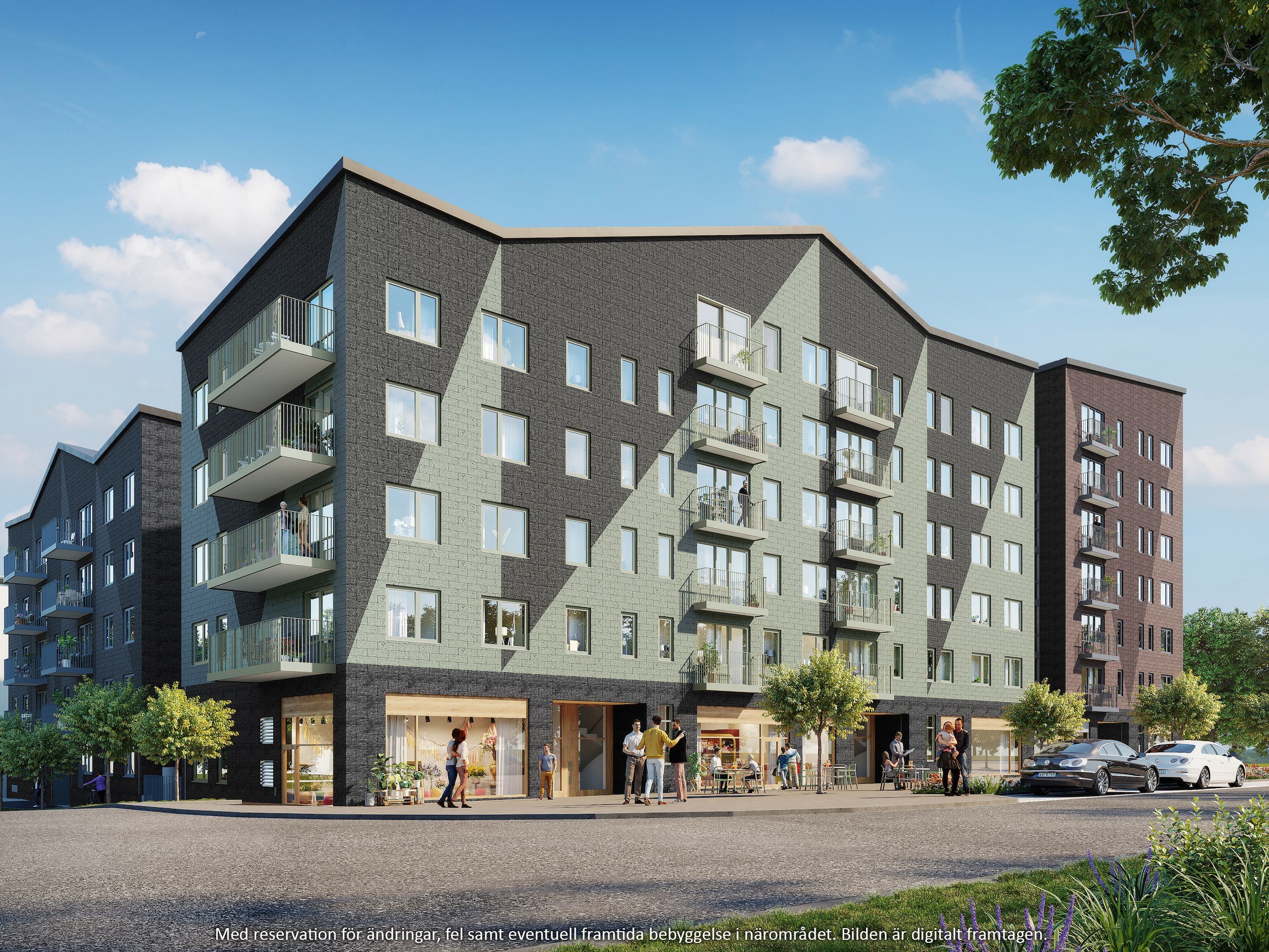 Bostadsbild från Stratos 2, Slutsålt i Täby Park, Täby