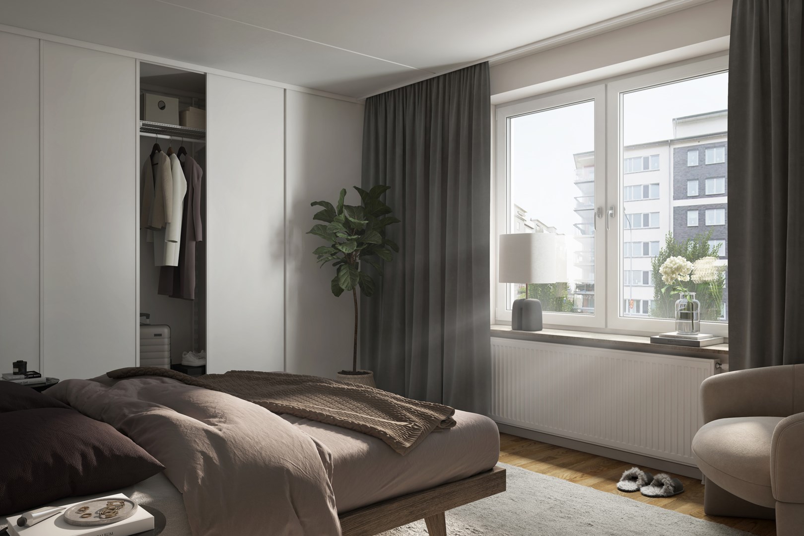 Bostadsbild från Zenit, Pågående i Kapellgärdet, Uppsala