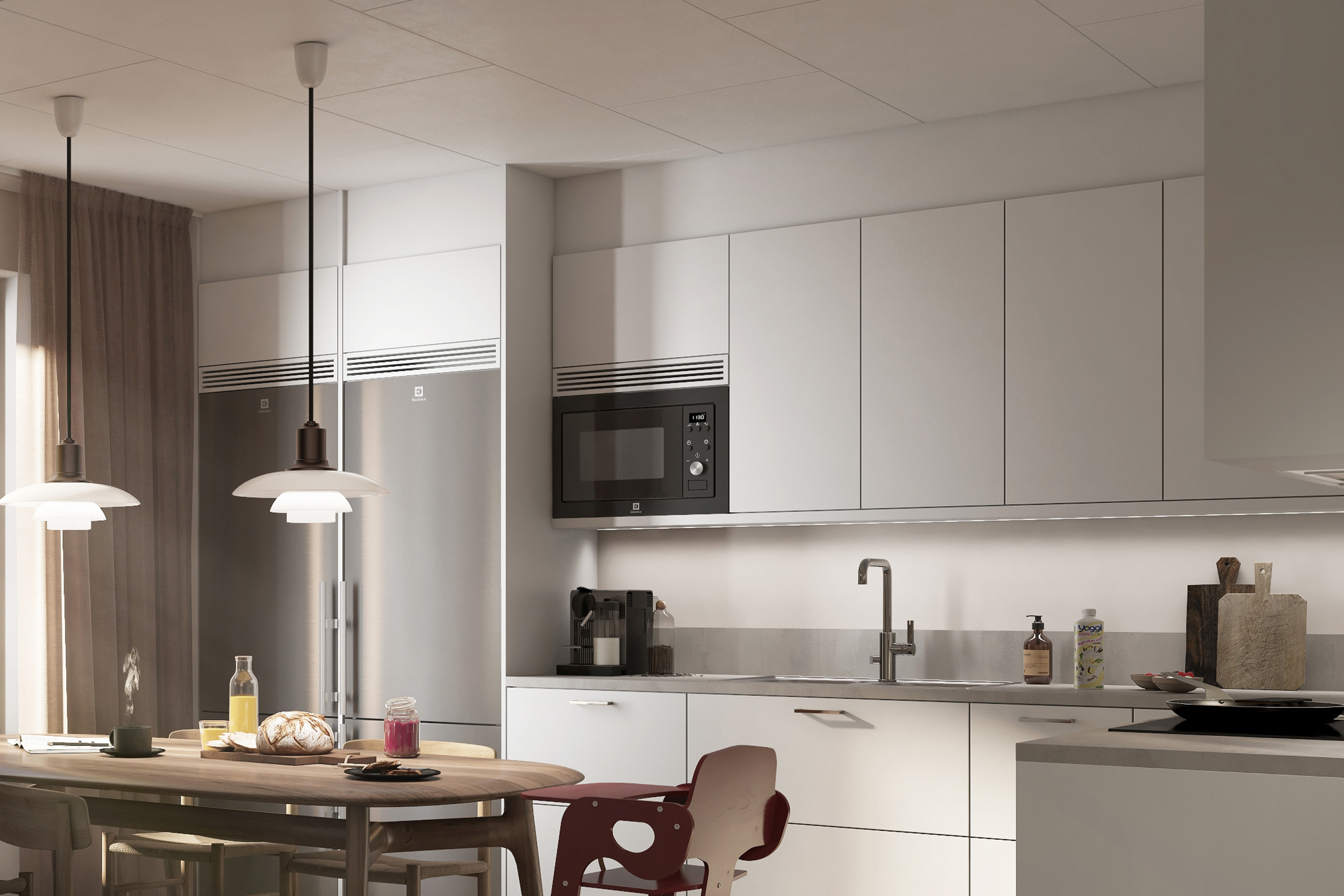 Bostadsbild från Skölstadalen, Pågående i Skölsta, Uppsala