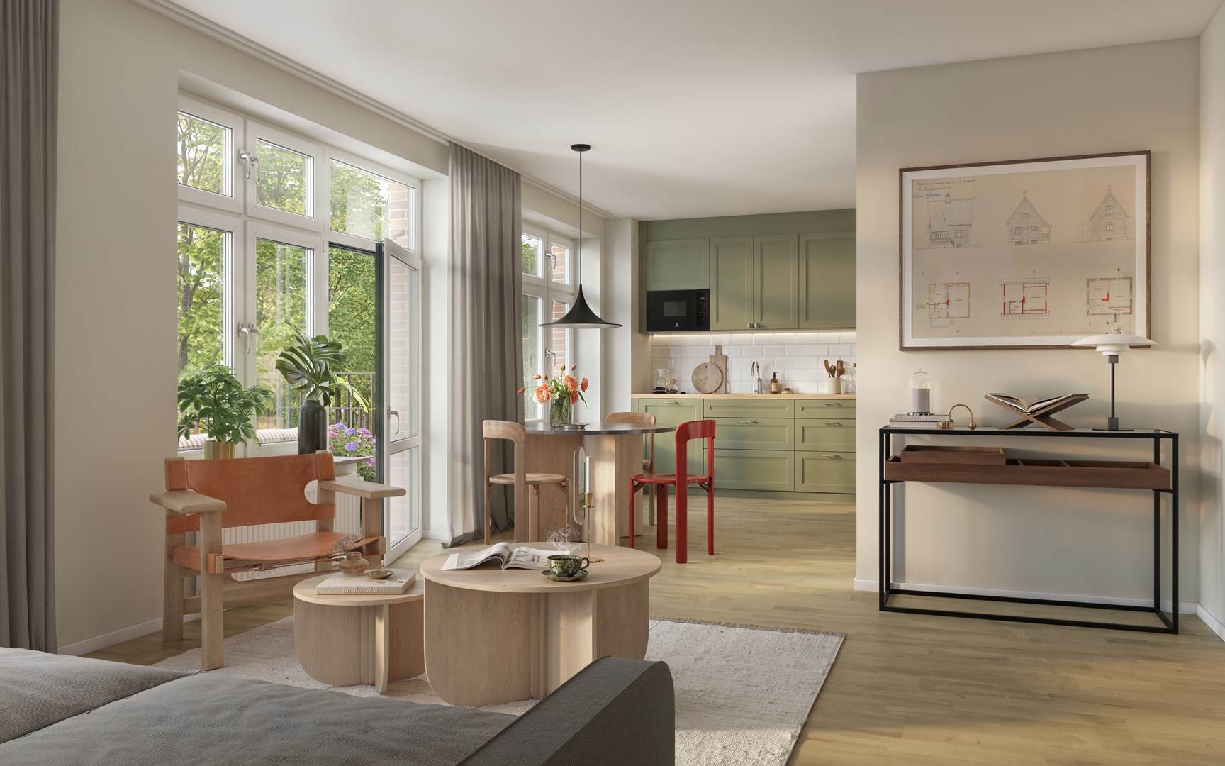 Bostadsbild från Seminariet, Pågående i Luthagen, Uppsala