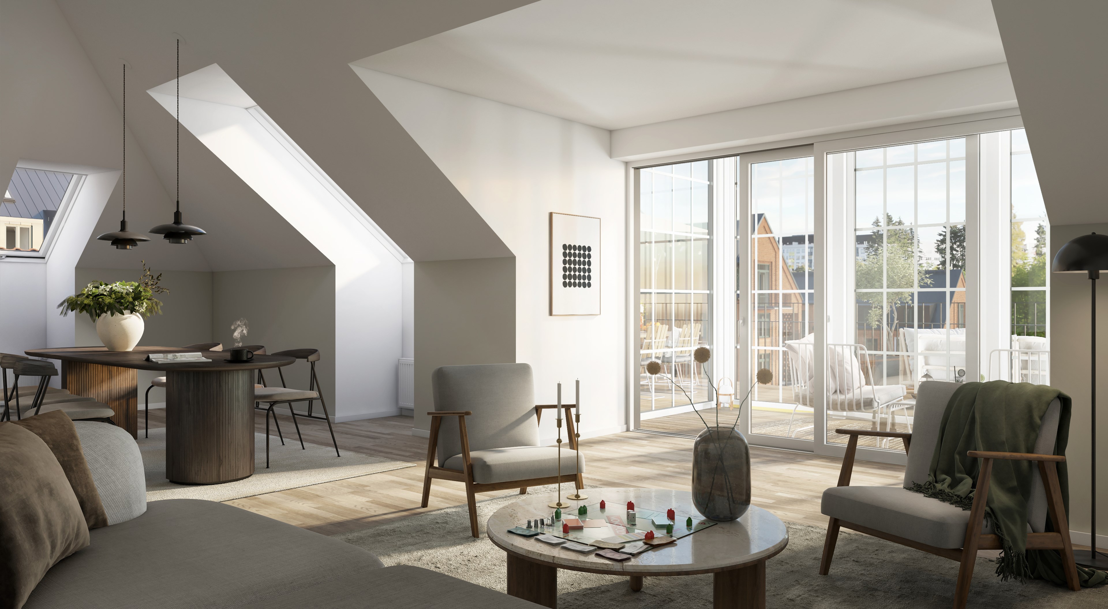 Bostadsbild från Seminariet, Pågående i Luthagen, Uppsala