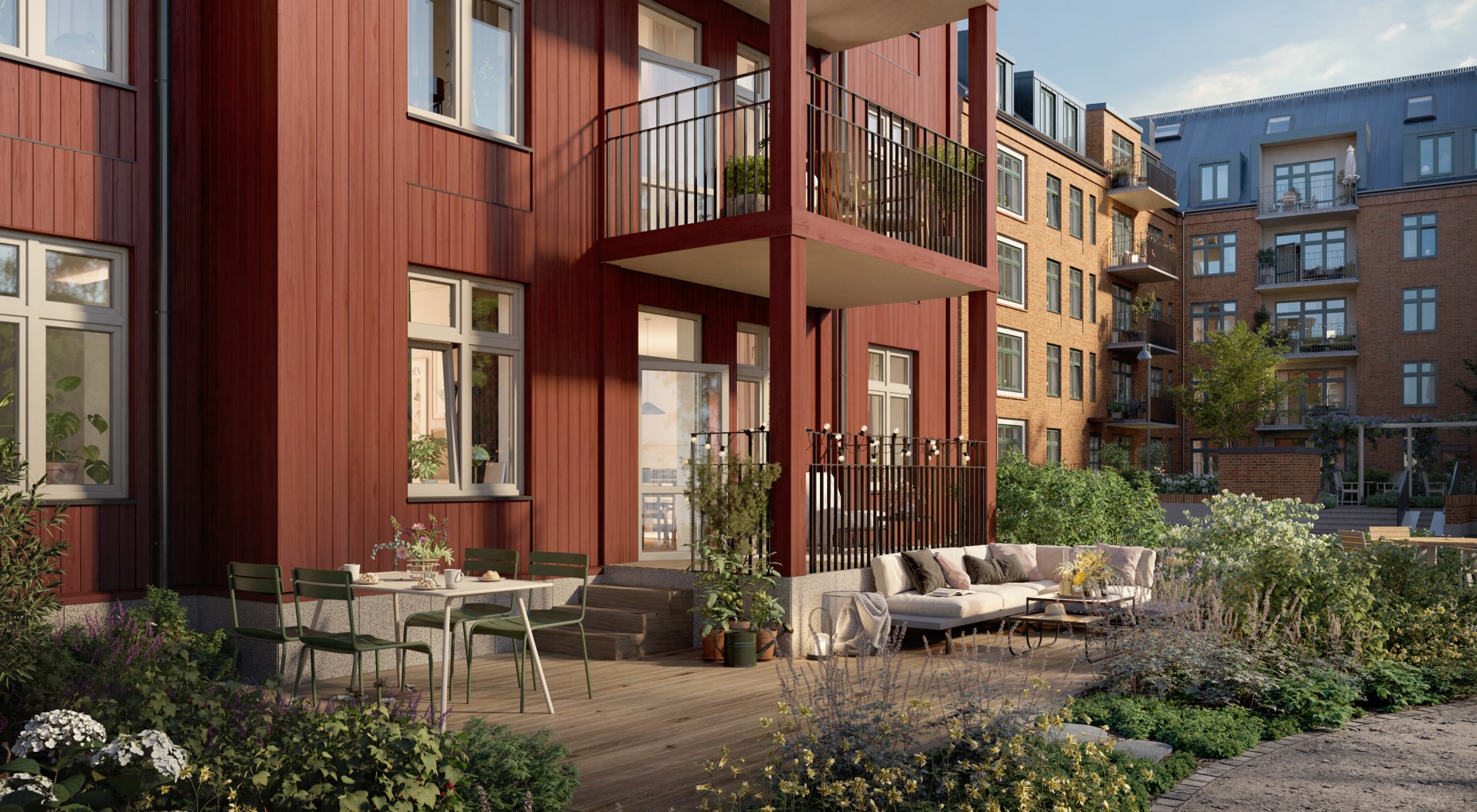 Bostadsbild från Seminariet, Pågående i Luthagen, Uppsala