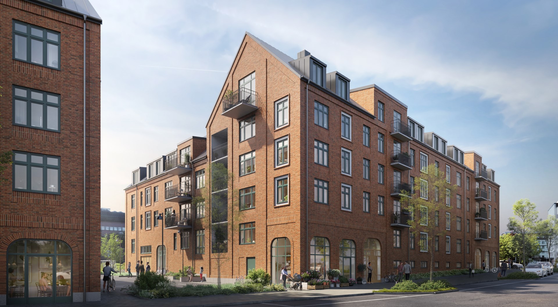 Bostadsbild från Seminariet, Pågående i Luthagen, Uppsala