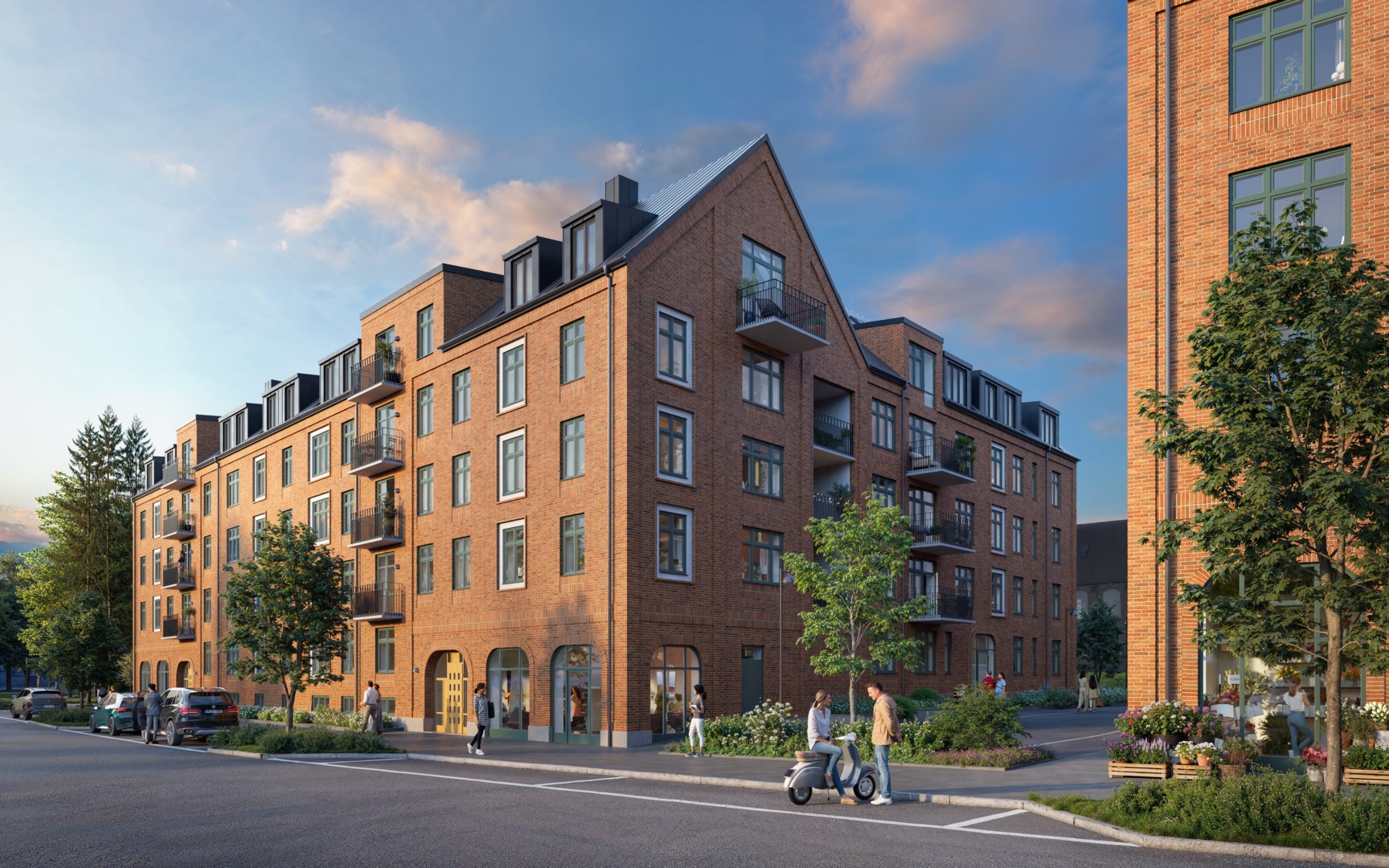 Bostadsbild från Seminariet, Pågående i Luthagen, Uppsala