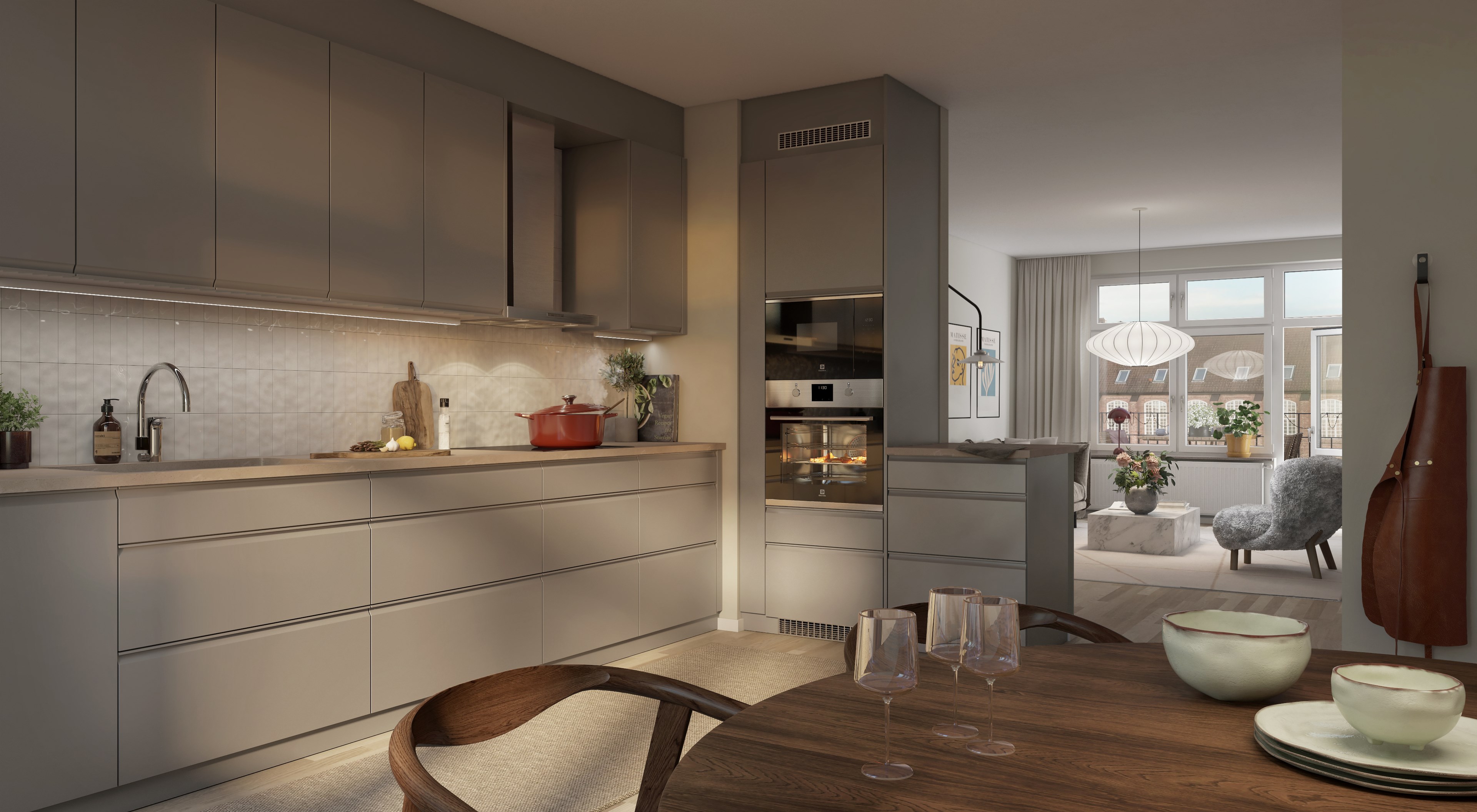 Bostadsbild från Seminariet, Pågående i Luthagen, Uppsala