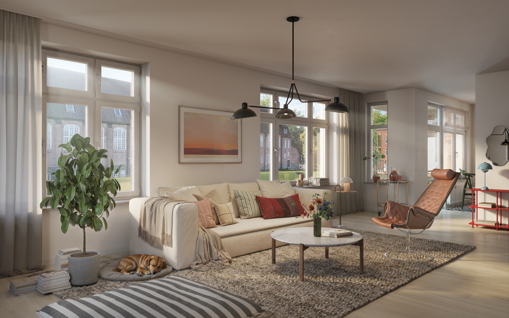 Bostadsbild från Seminariet, Pågående i Luthagen, Uppsala