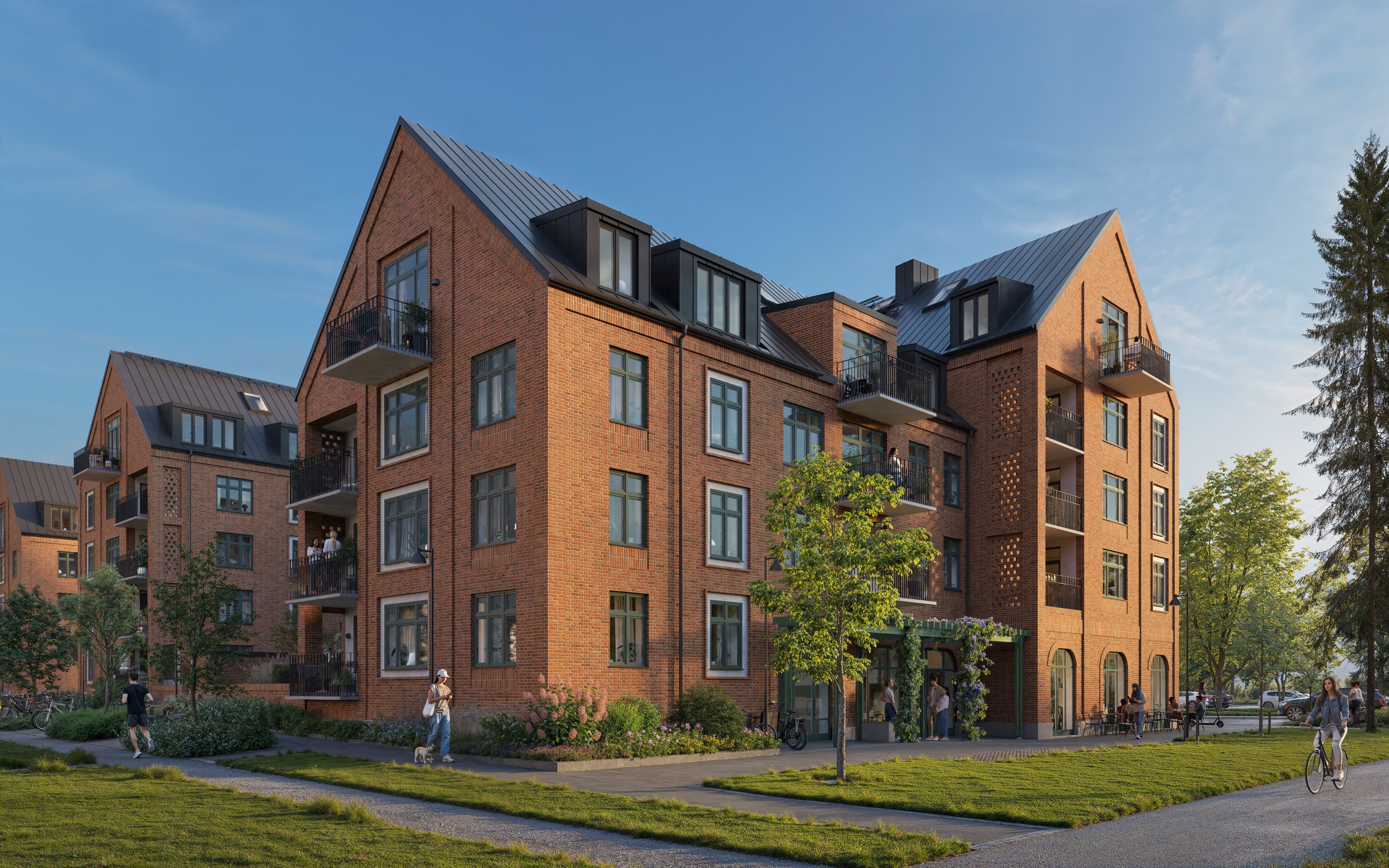 Bostadsbild från Seminariet, Pågående i Luthagen, Uppsala