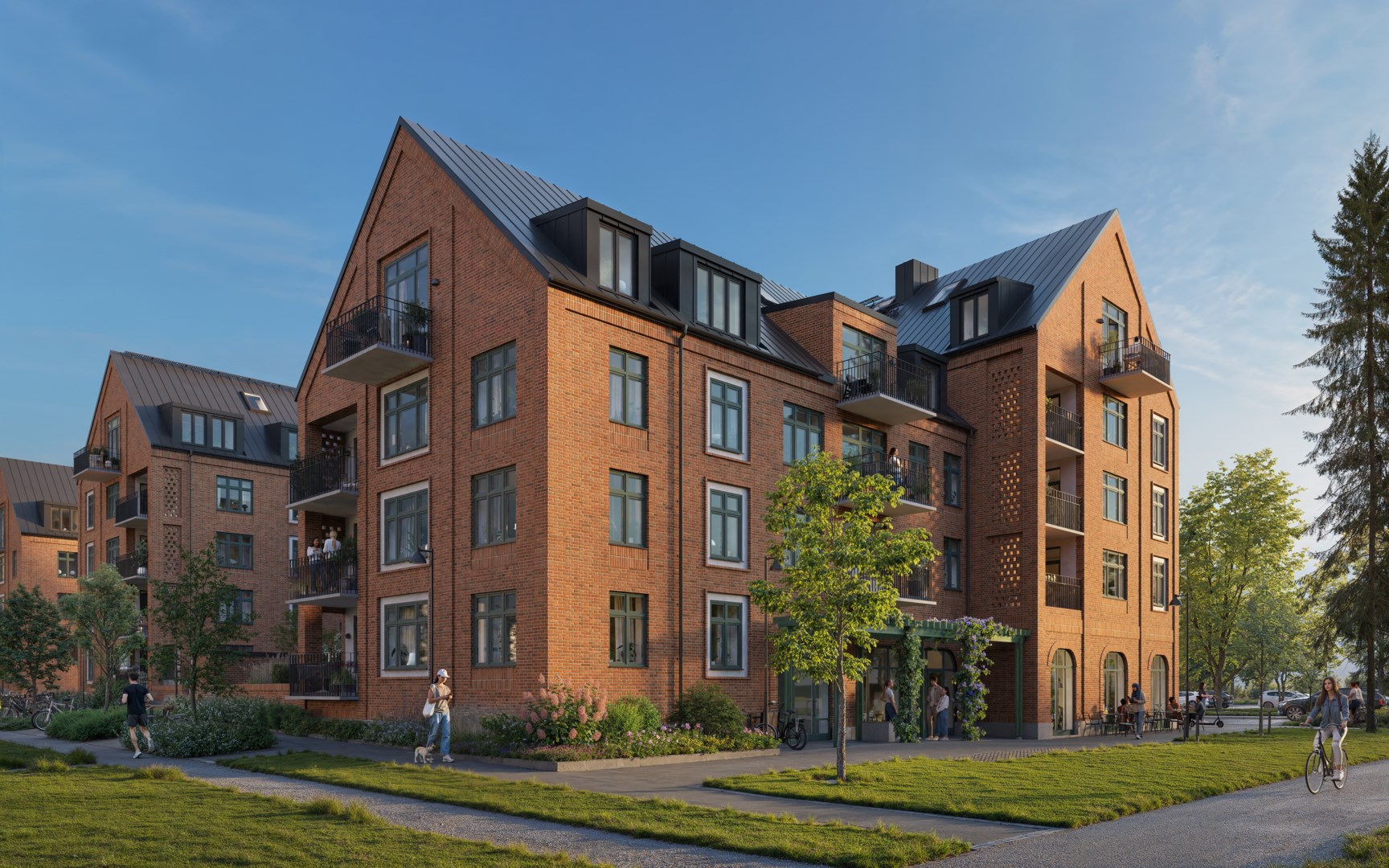 Bostadsbild från Seminariet, Pågående i Luthagen, Uppsala