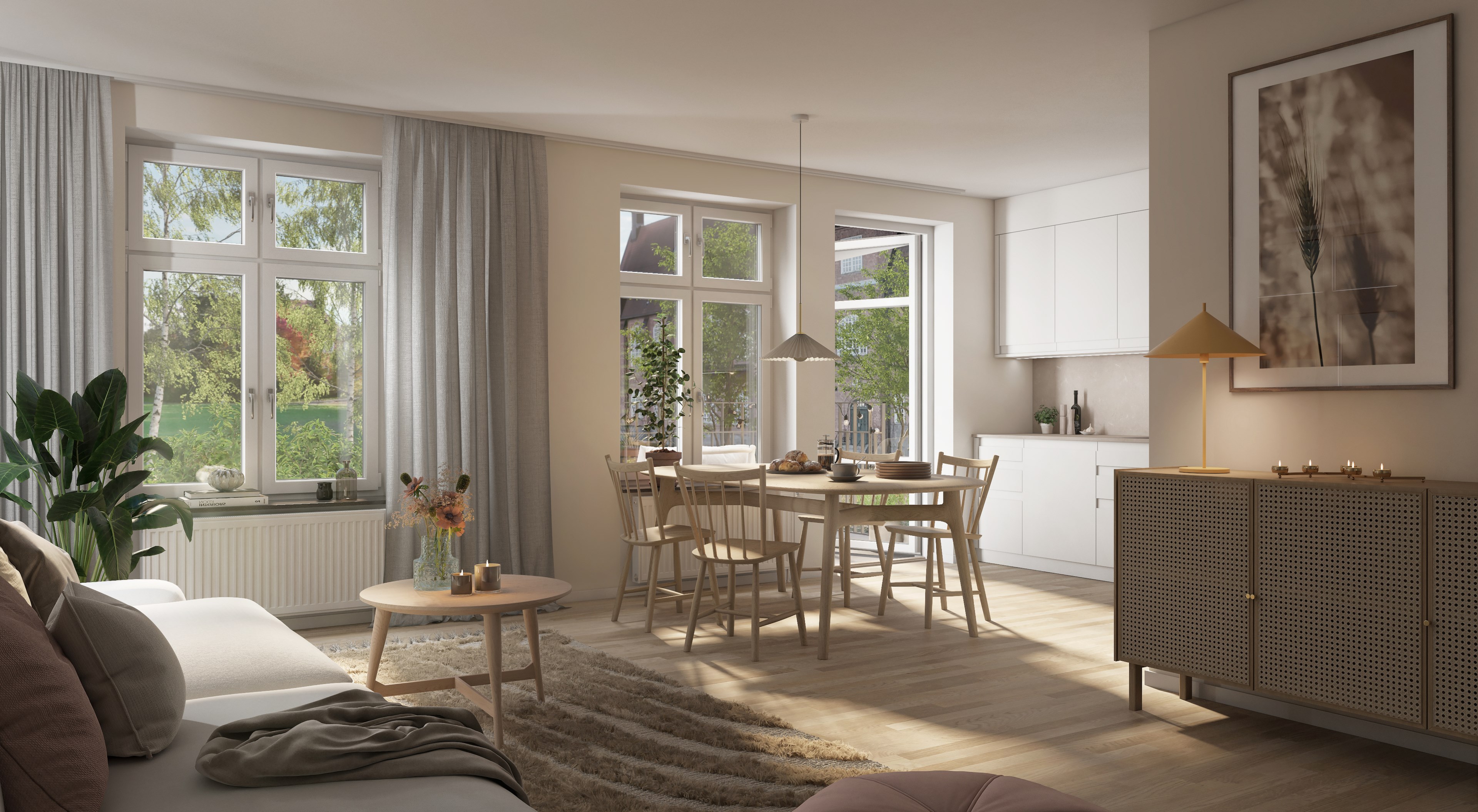 Bostadsbild från Seminariet, Pågående i Luthagen, Uppsala