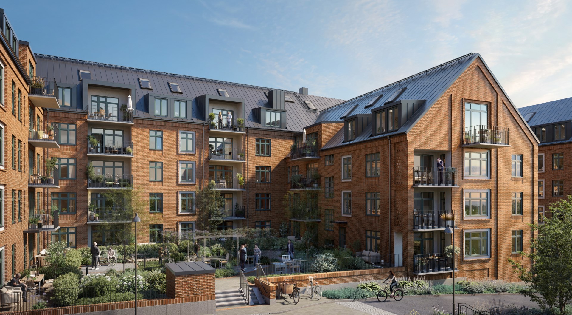 Bostadsbild från Seminariet, Pågående i Luthagen, Uppsala