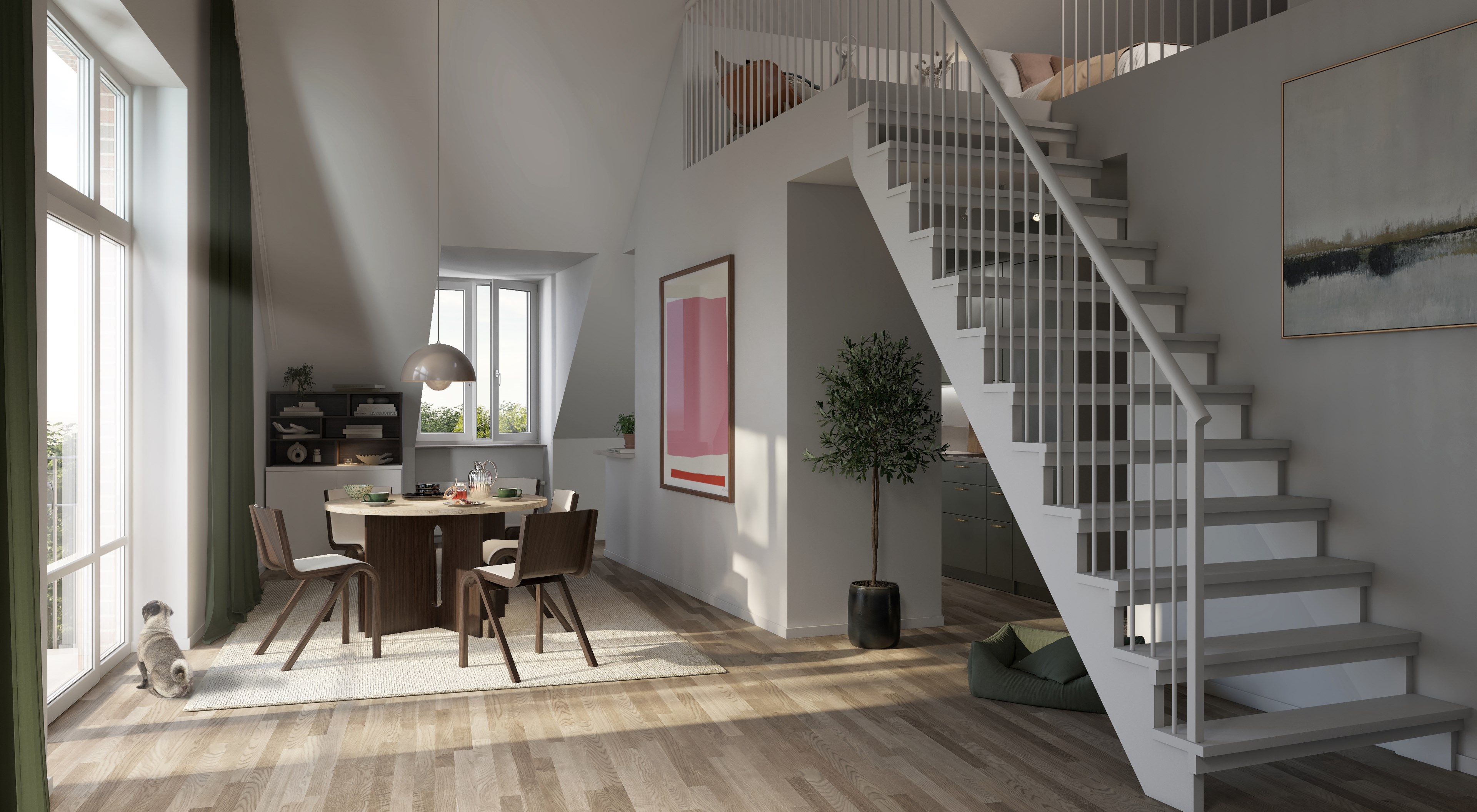 Bostadsbild från Seminariet, Pågående i Luthagen, Uppsala