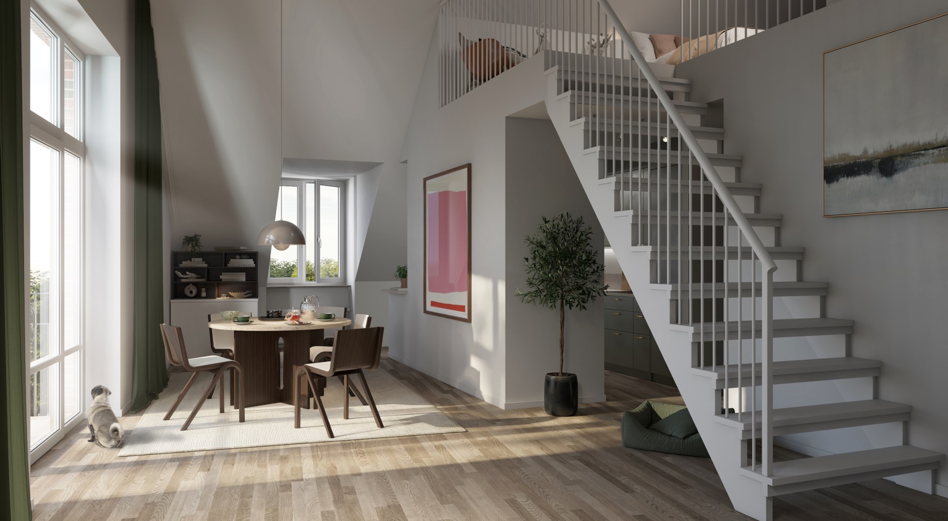 Bostadsbild från Seminariet, Pågående i Luthagen, Uppsala