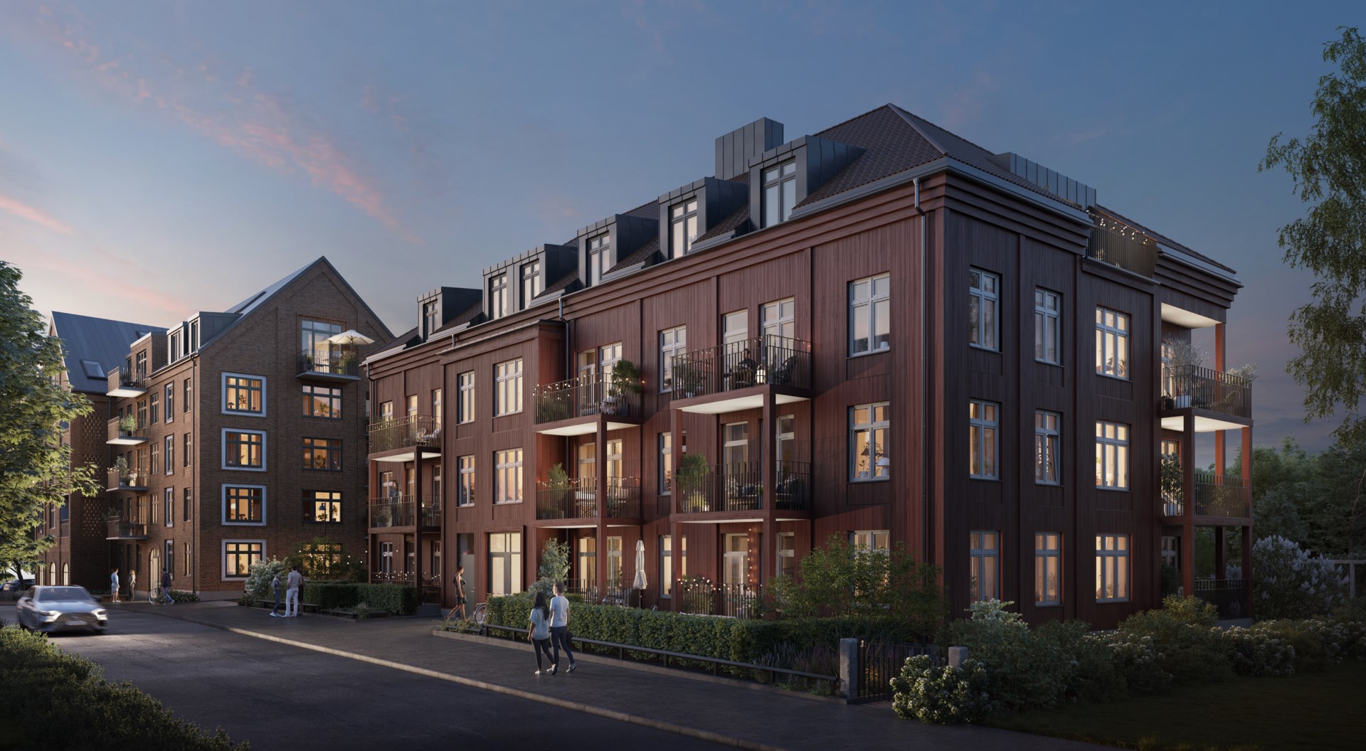 Bostadsbild från Seminariet, Pågående i Luthagen, Uppsala