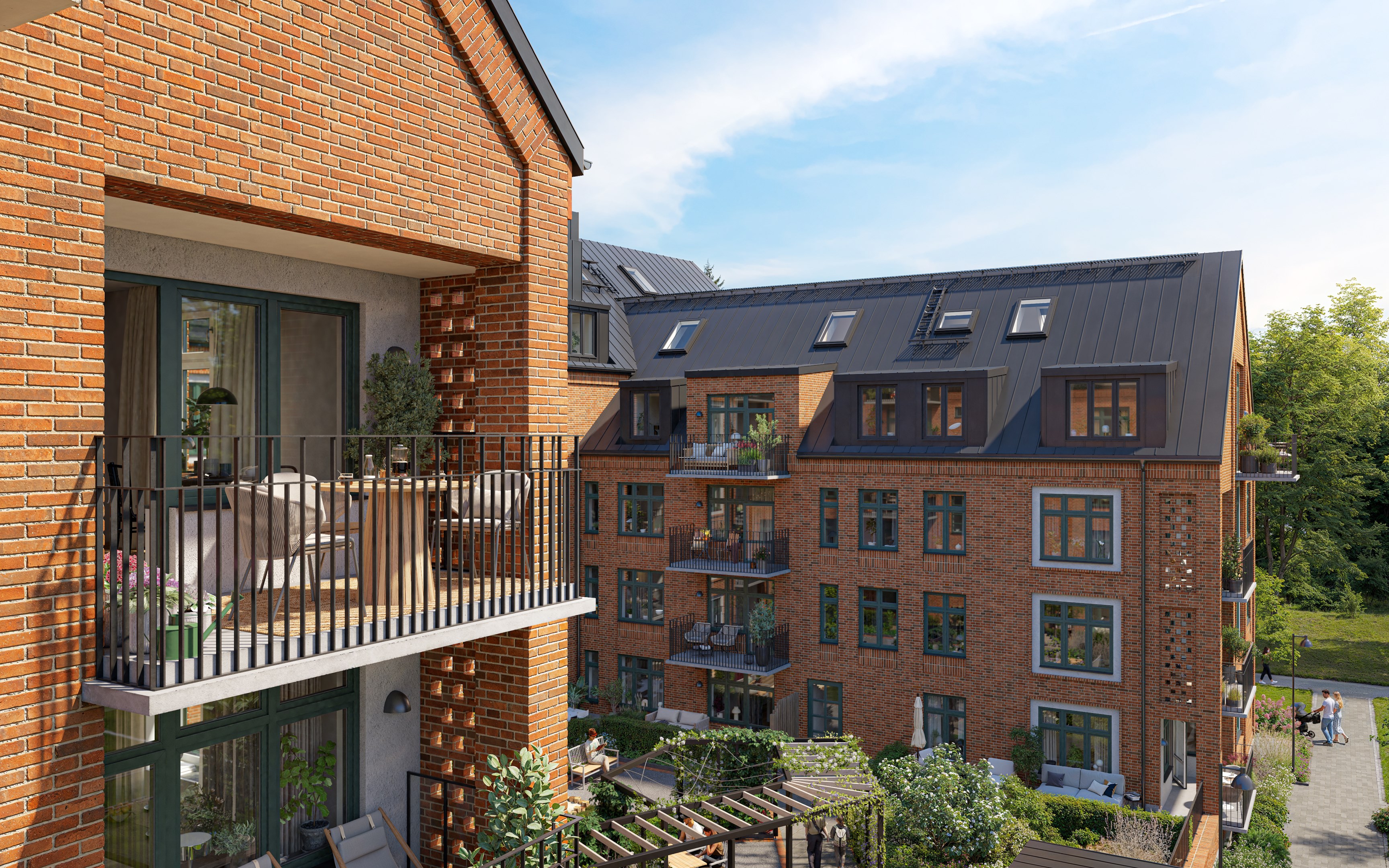 Bostadsbild från Seminariet, Pågående i Luthagen, Uppsala