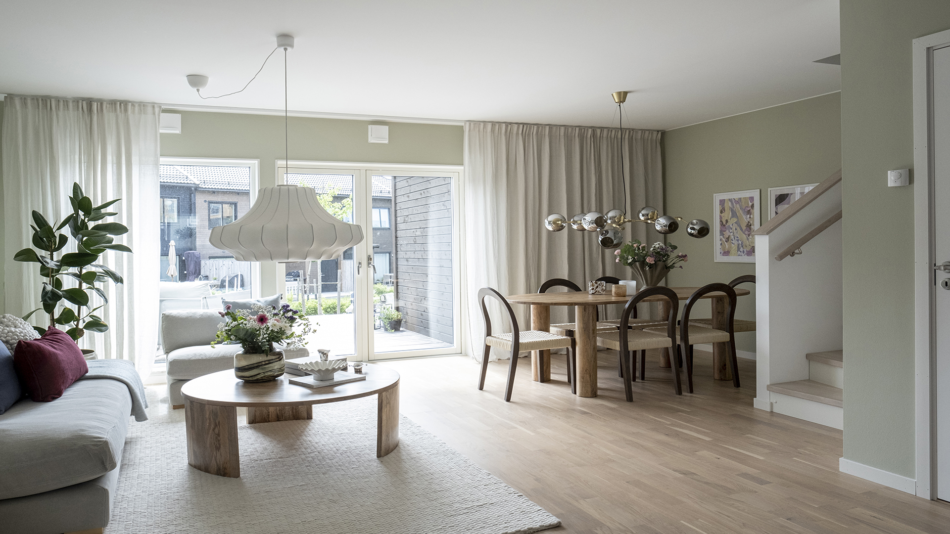 Bostadsbild från Skogsgläntan, Pågående i Älta, Nacka