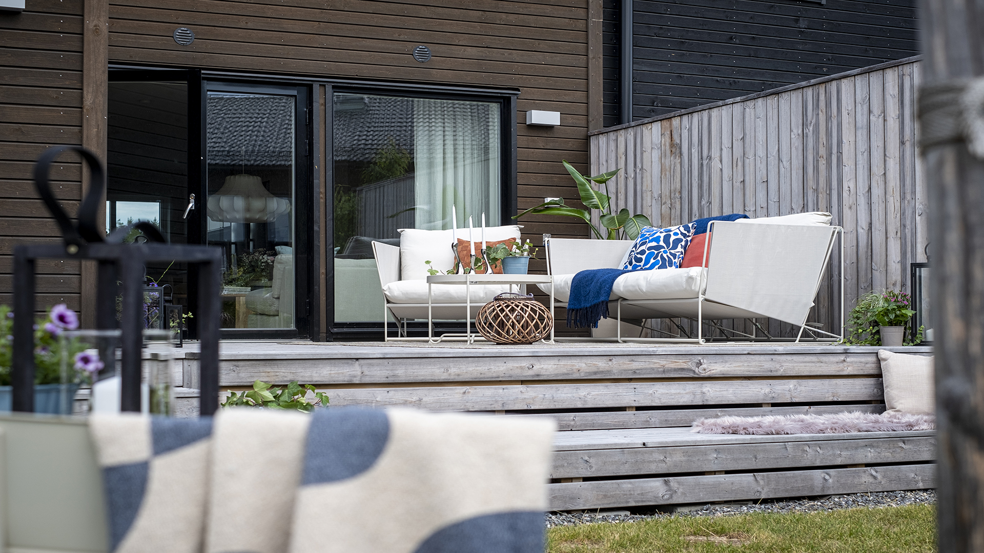 Bostadsbild från Skogsgläntan, Pågående i Älta, Nacka