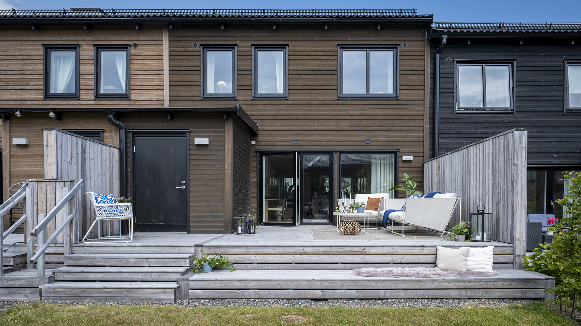 Bostadsbild från Skogsgläntan, Pågående i Älta, Nacka