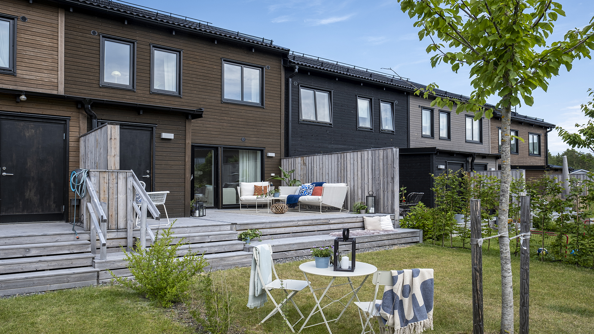 Bostadsbild från Skogsgläntan, Pågående i Älta, Nacka