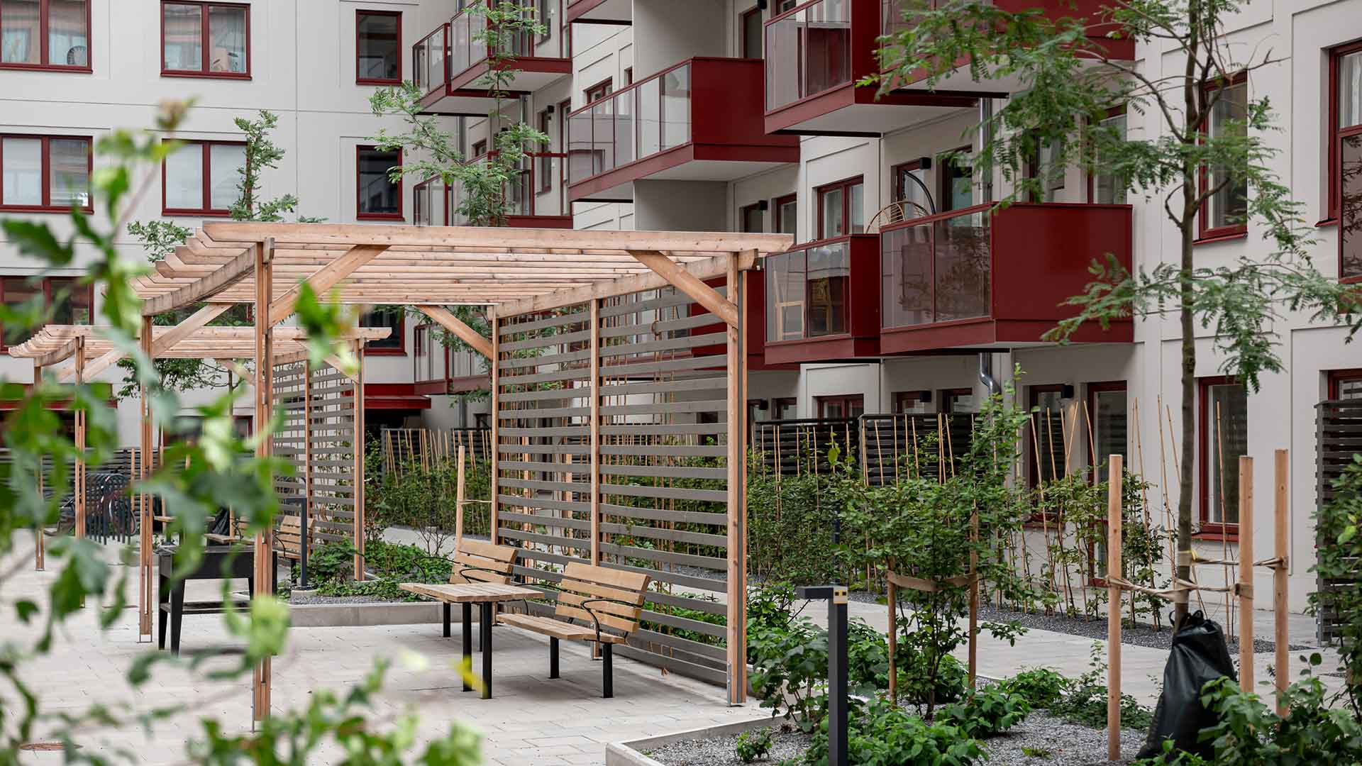 Bostadsbild från Brf Vakna, Slutsålt i Årstaberg, Stockholm