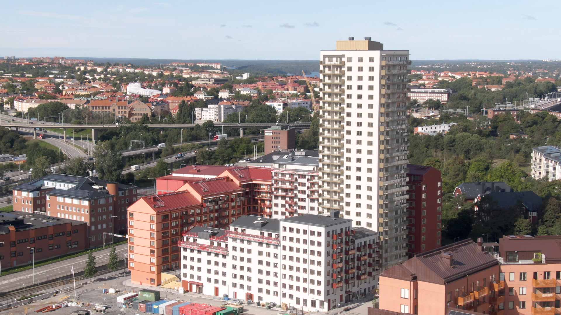 Bostadsbild från Brf Vakna, Slutsålt i Årstaberg, Stockholm