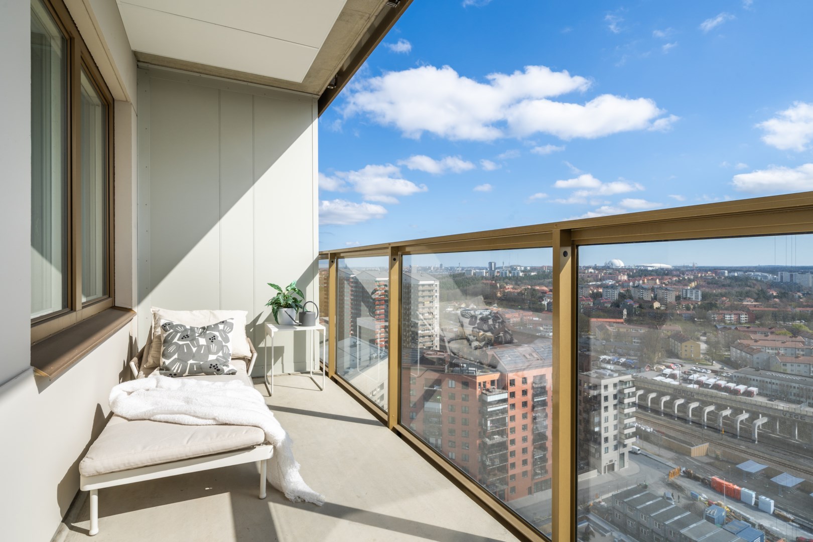 Bostadsbild från Brf Beundra, Slutsålt i Årstaberg, Stockholm