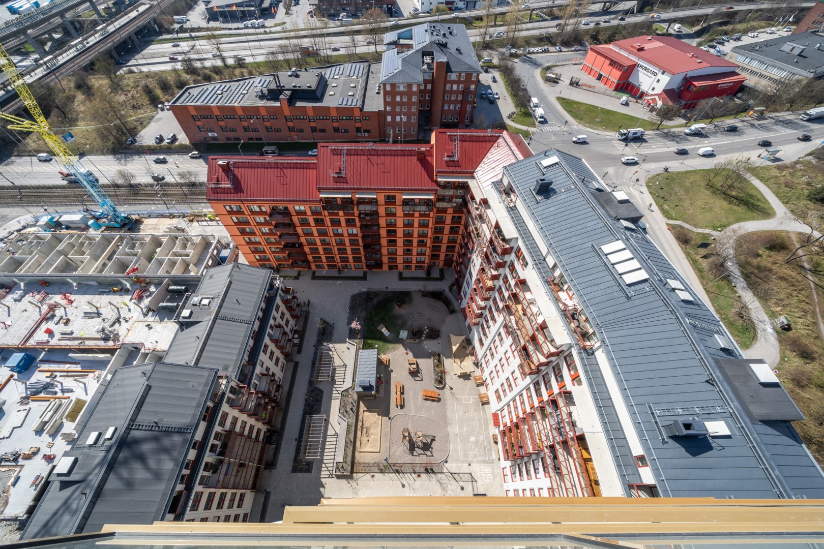 Bostadsbild från Brf Beundra, Slutsålt i Årstaberg, Stockholm