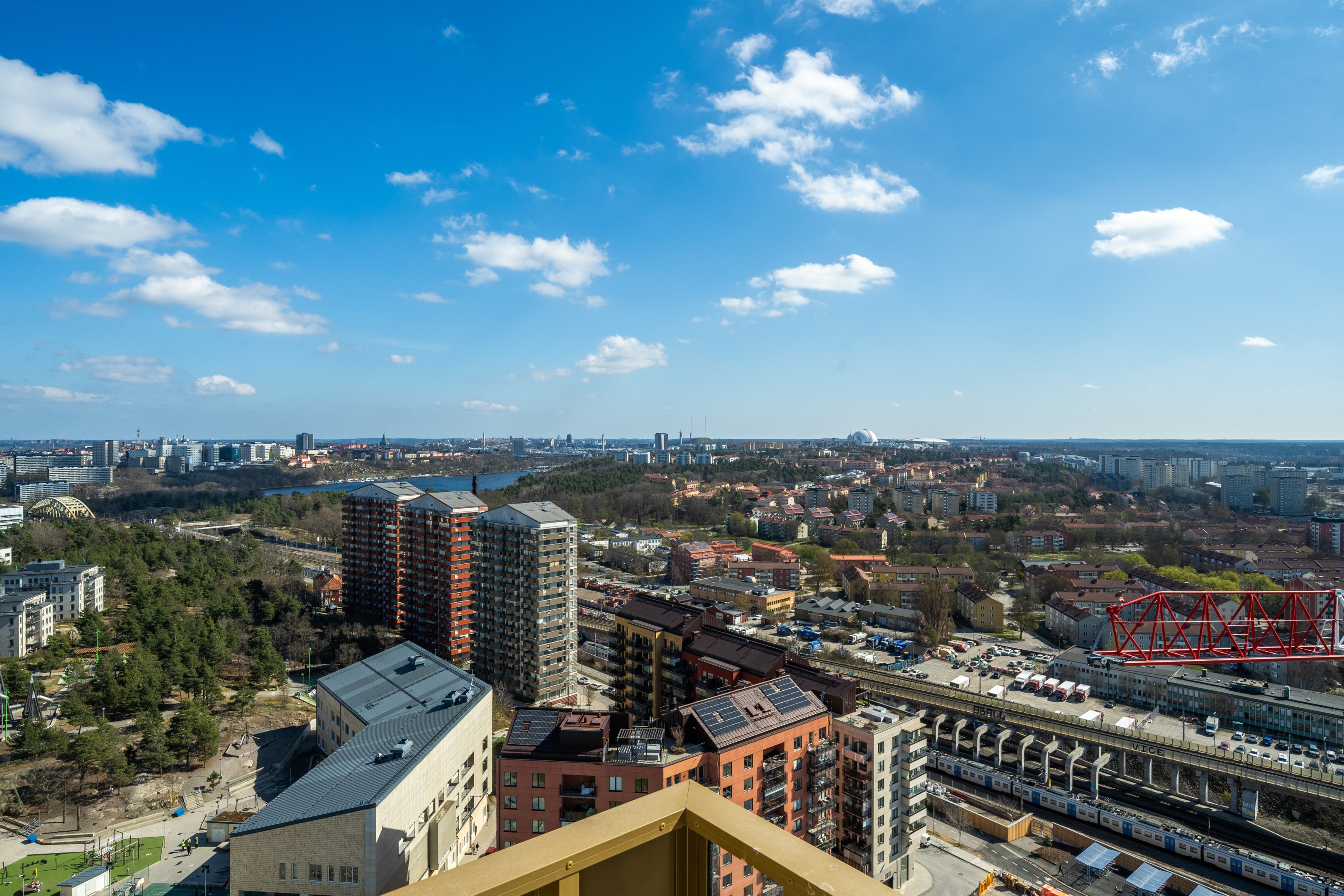 Bostadsbild från Brf Beundra, Slutsålt i Årstaberg, Stockholm