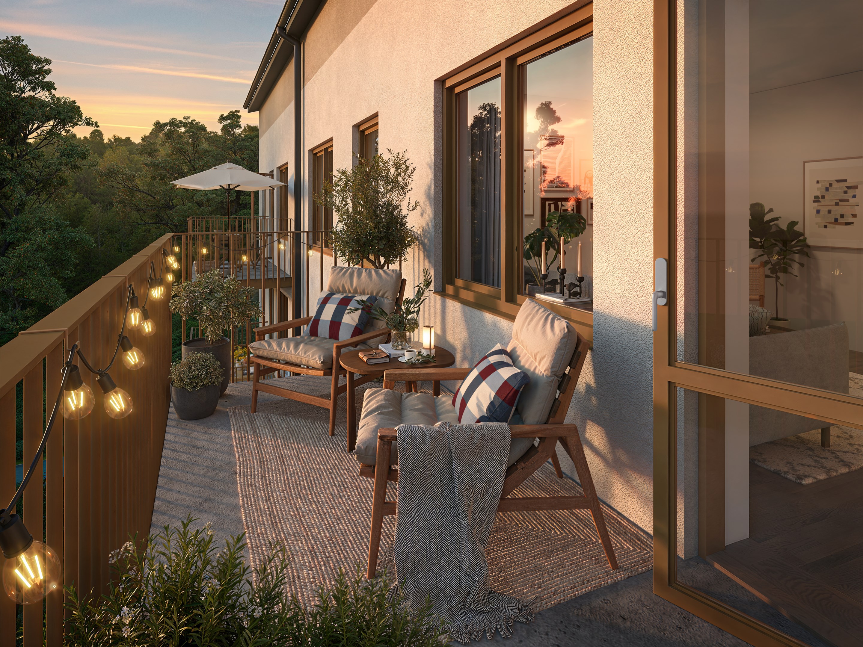 Bostadsbild från Hassellunden, Pågående i Bromma - Olovslund, Stockholm