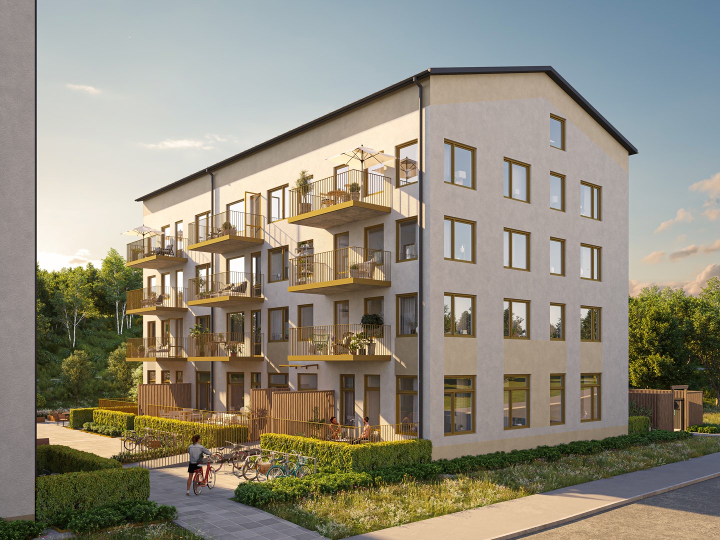 Bostadsbild från Hassellunden, Pågående i Bromma - Olovslund, Stockholm